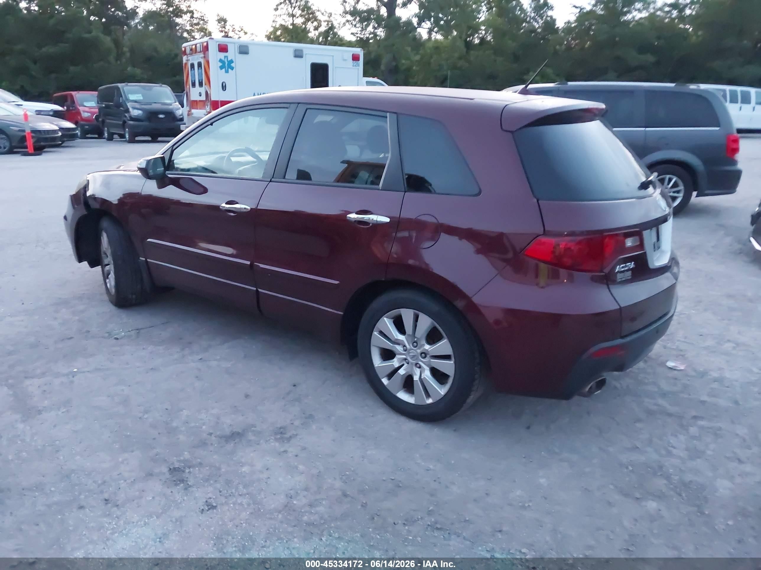 2011 Acura Rdx   Темно-бордовый vin: 5J8TB1H5XBA000258
