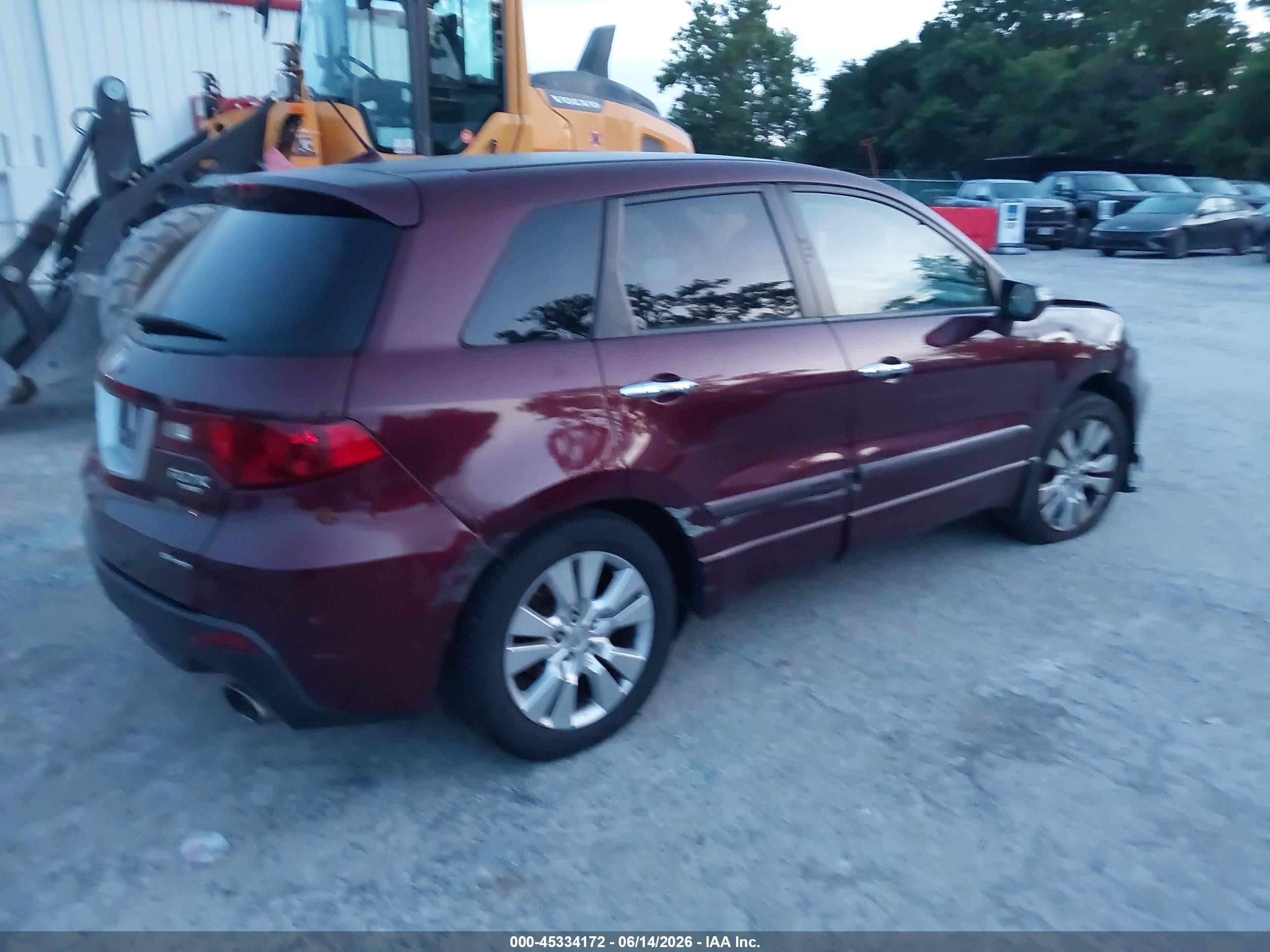 2011 Acura Rdx   Темно-бордовый vin: 5J8TB1H5XBA000258
