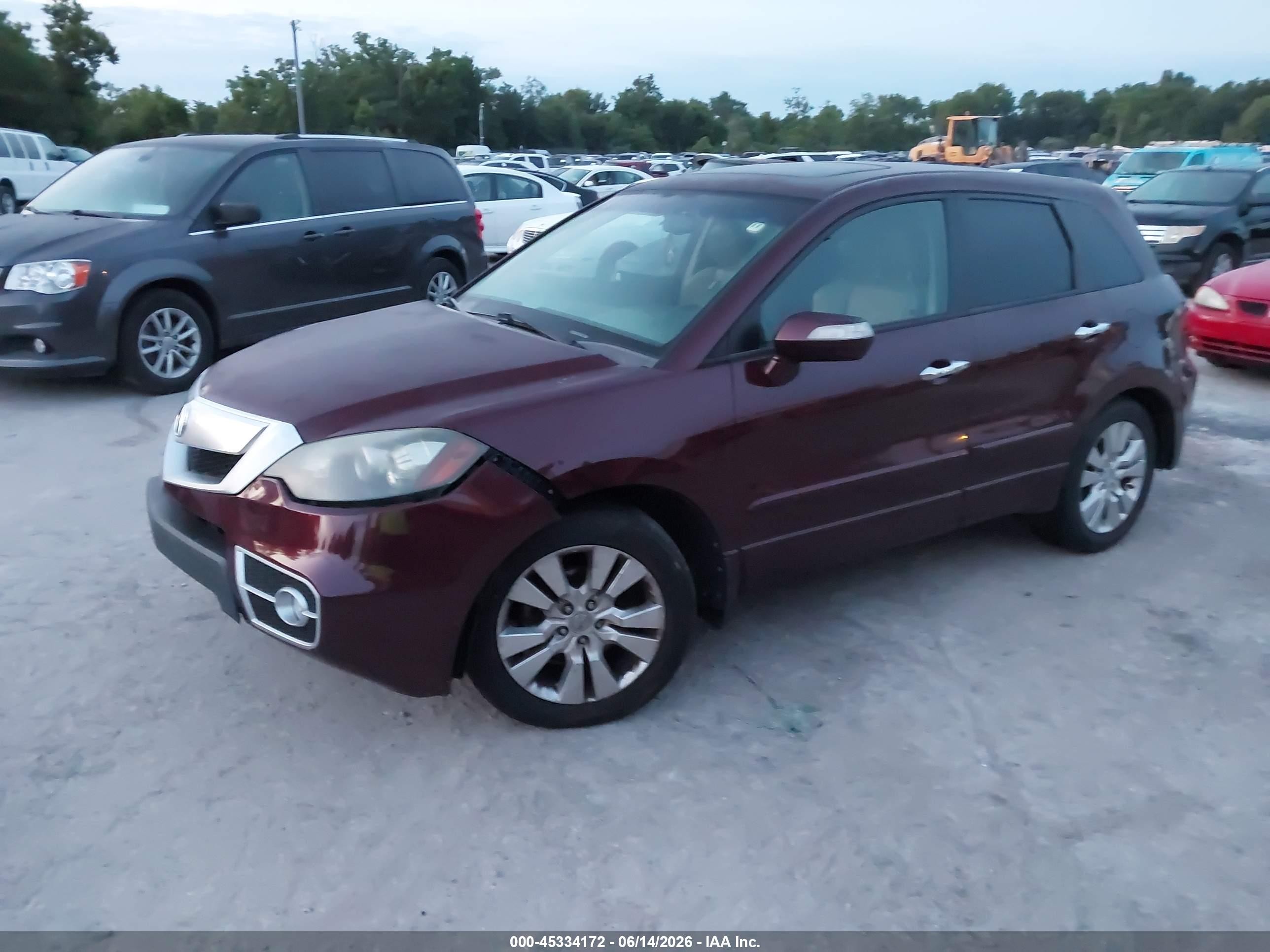 2011 Acura Rdx   Темно-бордовый vin: 5J8TB1H5XBA000258