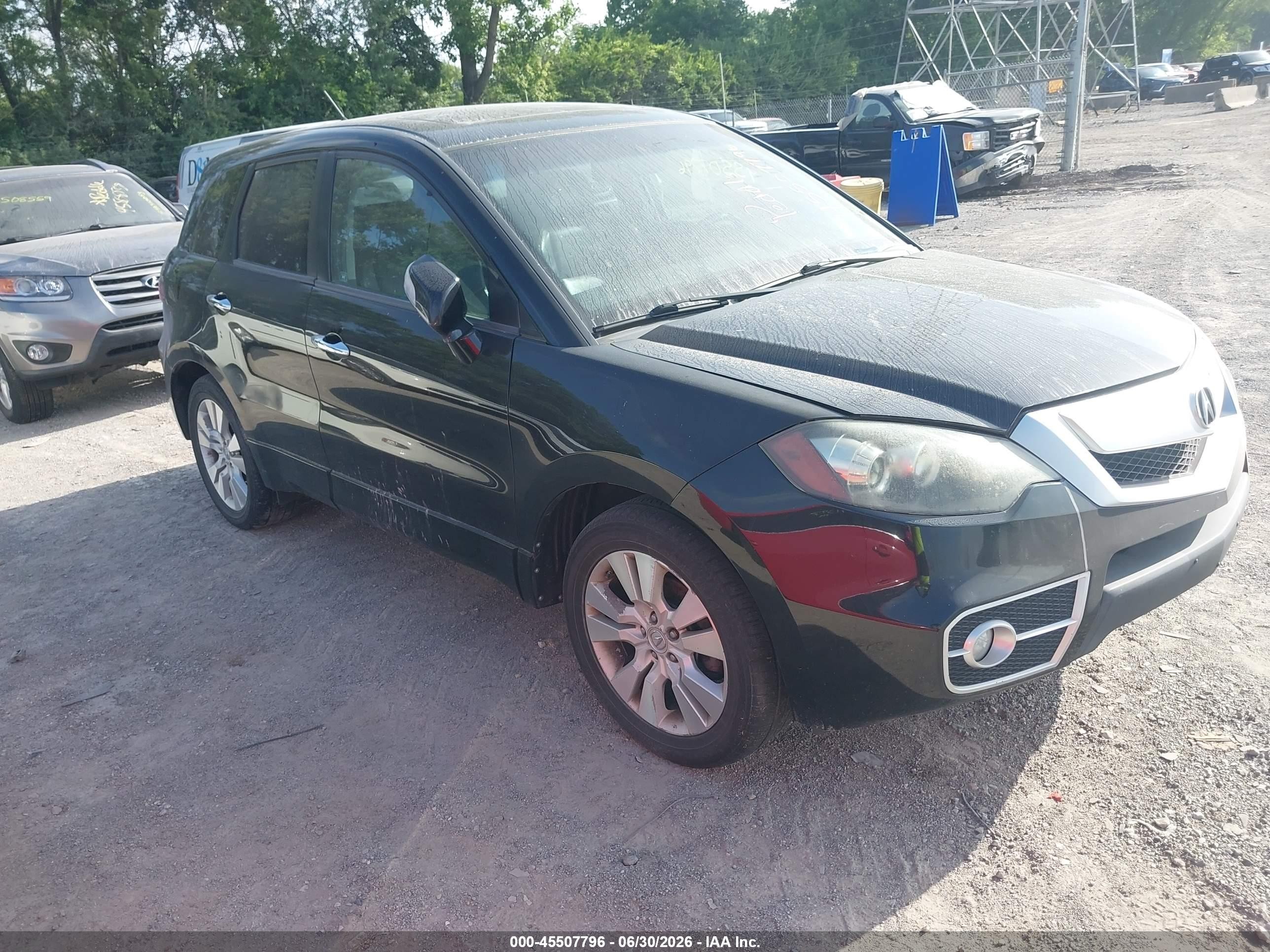 2011 Acura Rdx   Black vin: 5J8TB2H20BA005349