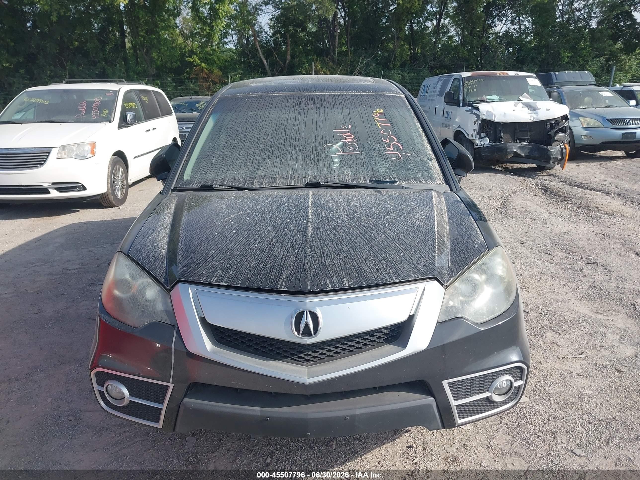 2011 Acura Rdx   Black vin: 5J8TB2H20BA005349