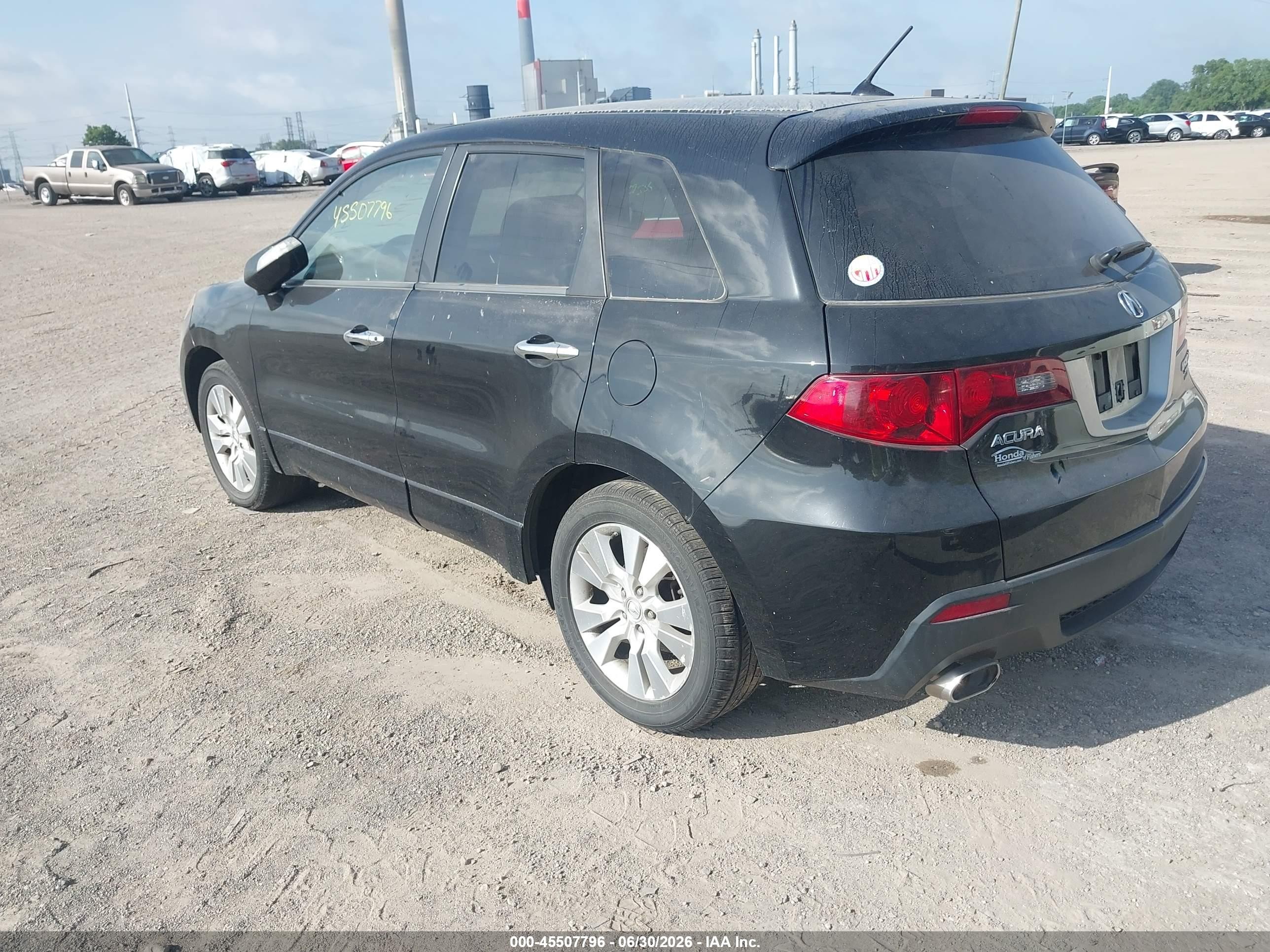 2011 Acura Rdx   Black vin: 5J8TB2H20BA005349