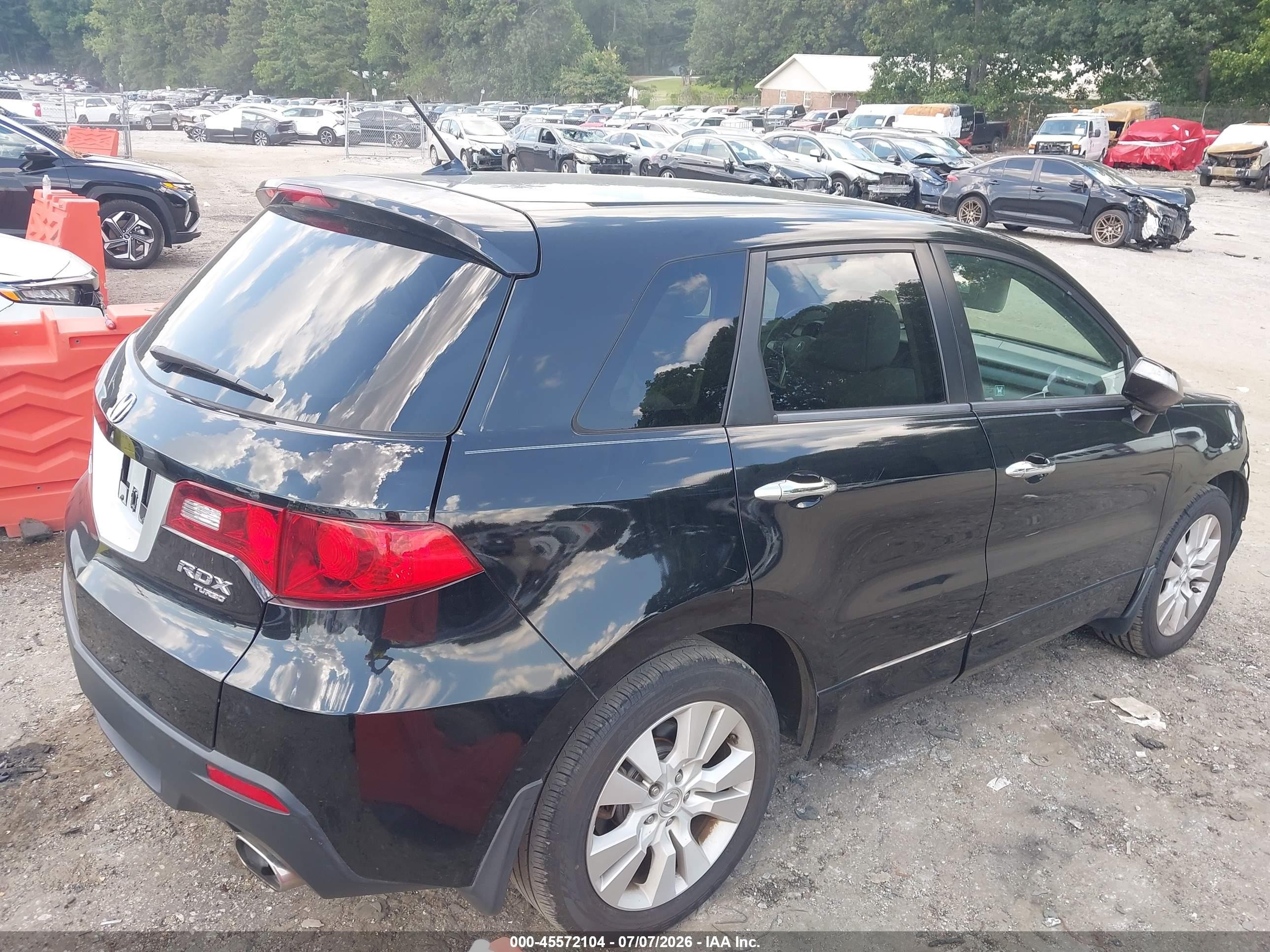 2012 Acura Rdx   Black vin: 5J8TB2H20CA003389