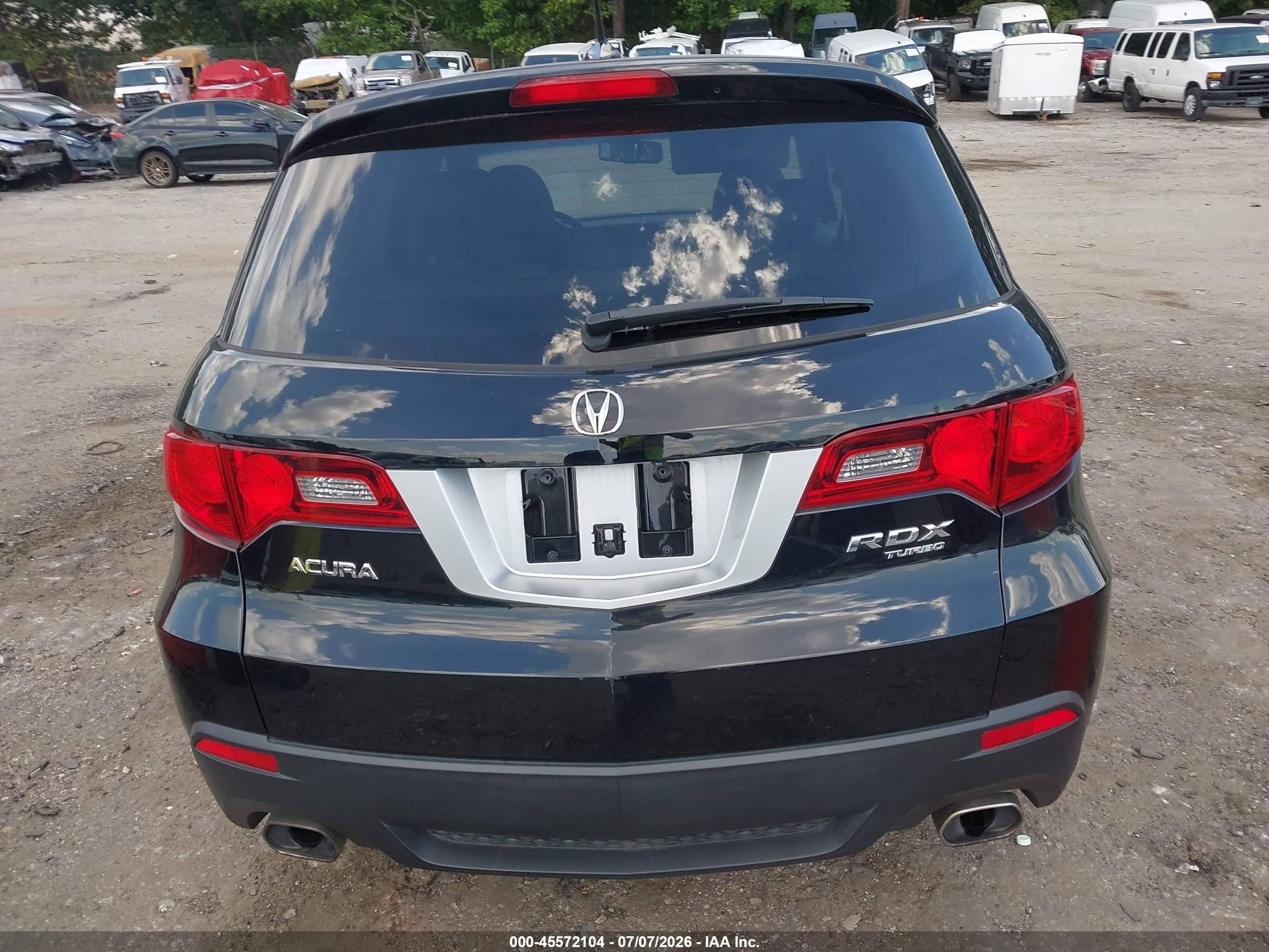 2012 Acura Rdx   Black vin: 5J8TB2H20CA003389