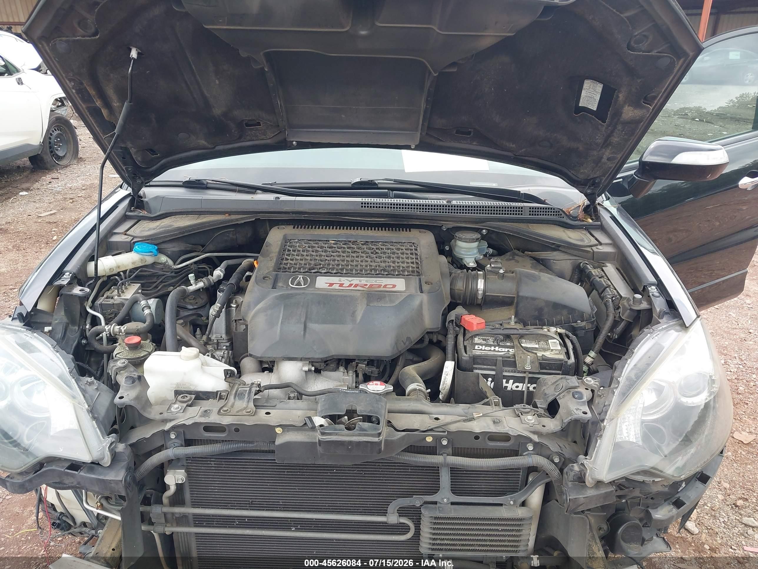 2011 Acura Rdx   Black vin: 5J8TB2H21BA004887