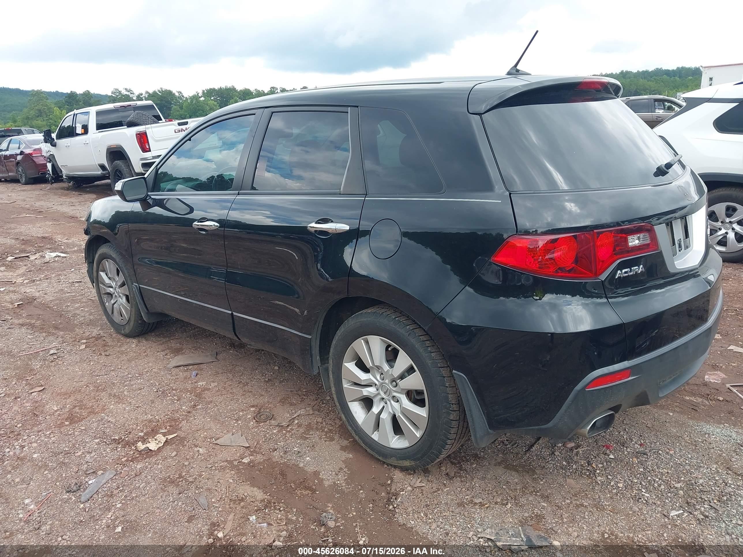 2011 Acura Rdx   Black vin: 5J8TB2H21BA004887