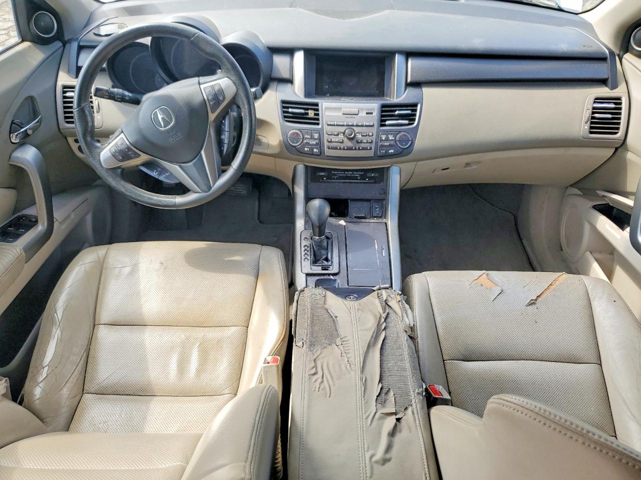 2010 Acura Rdx White vin: 5J8TB2H22AA001561
