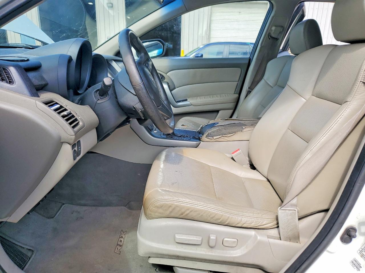 2010 Acura Rdx White vin: 5J8TB2H22AA001561