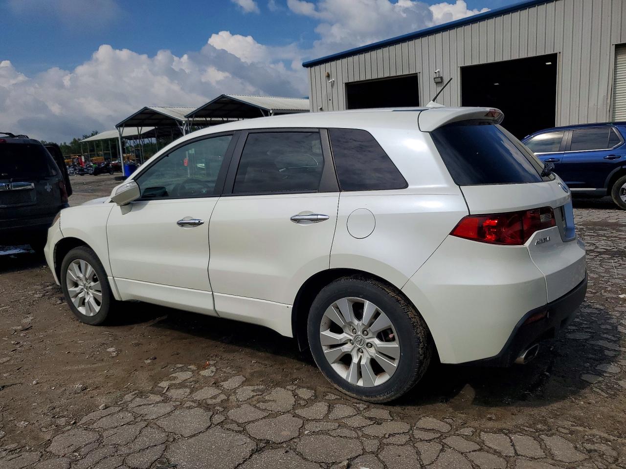 2010 Acura Rdx White vin: 5J8TB2H22AA001561