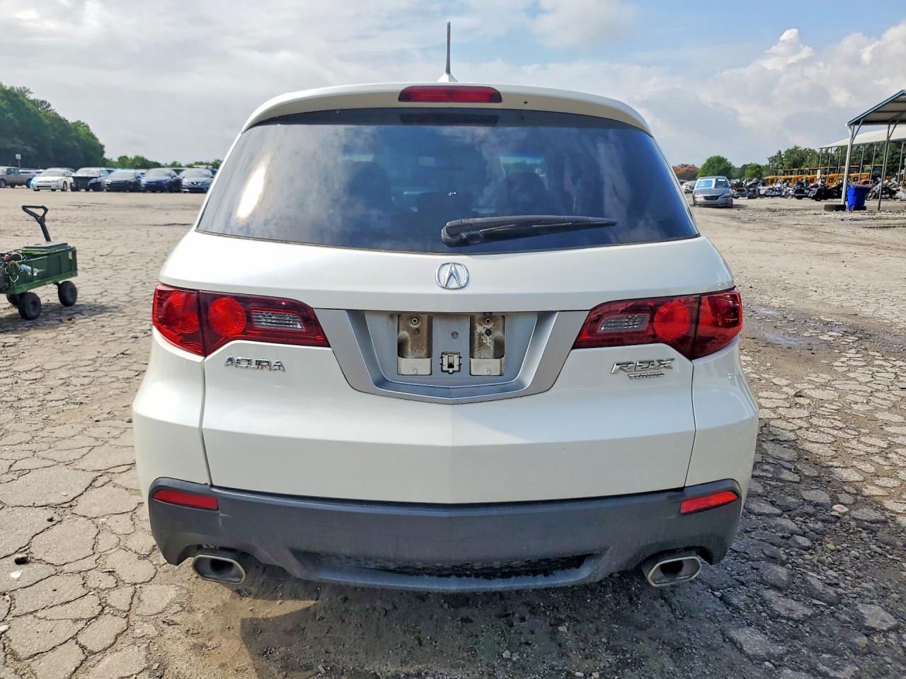 2010 Acura Rdx White vin: 5J8TB2H22AA001561