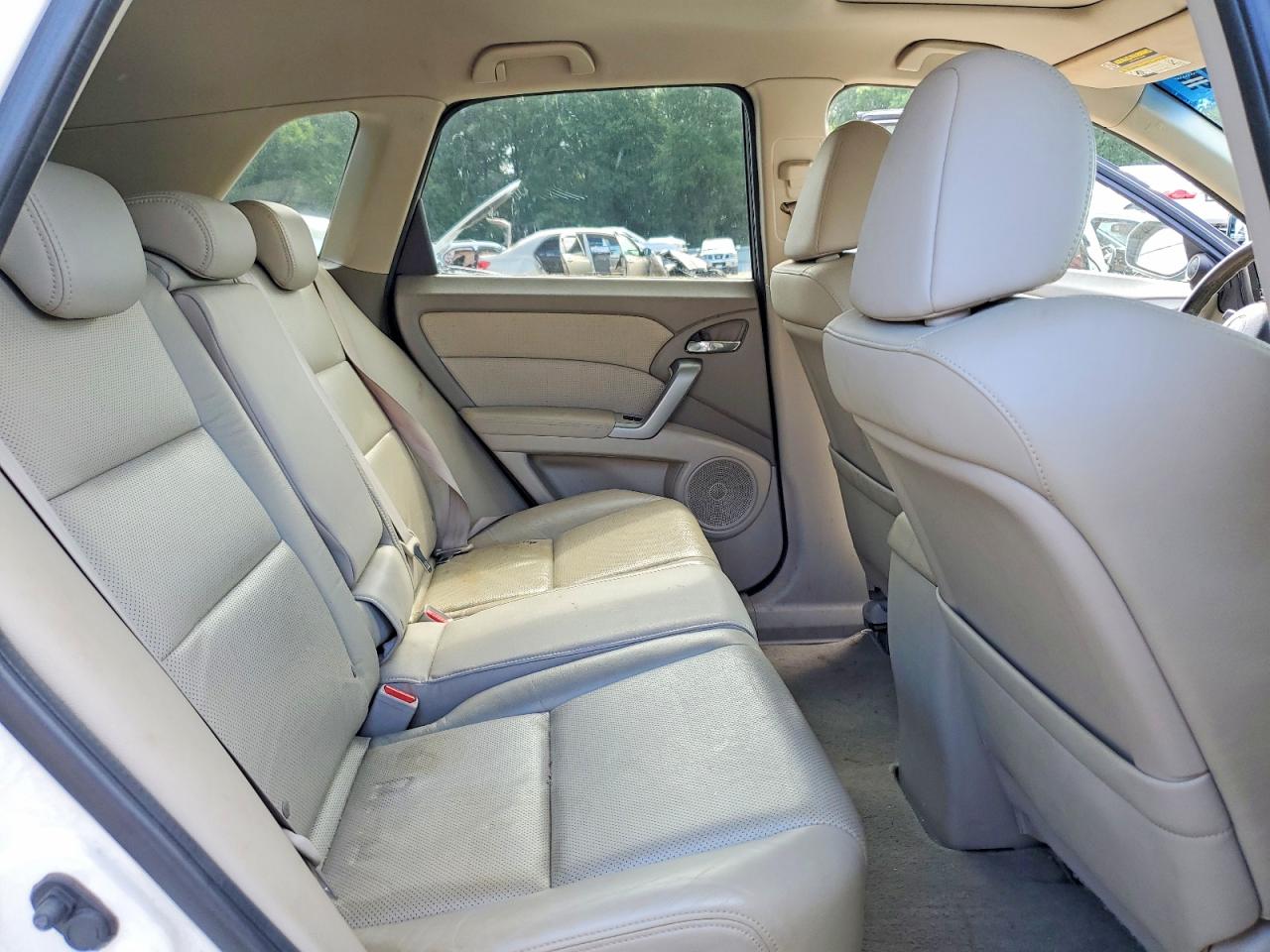 2010 Acura Rdx White vin: 5J8TB2H22AA001561