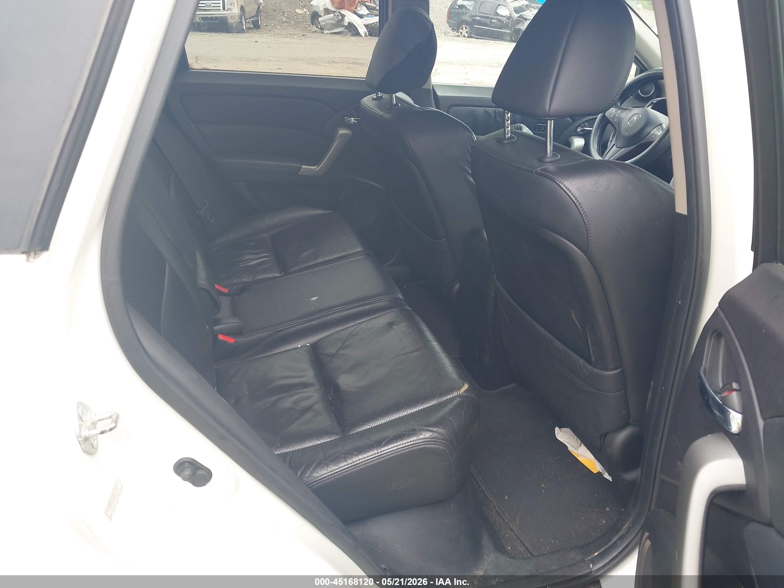 2010 Acura Rdx White vin: 5J8TB2H22AA003567