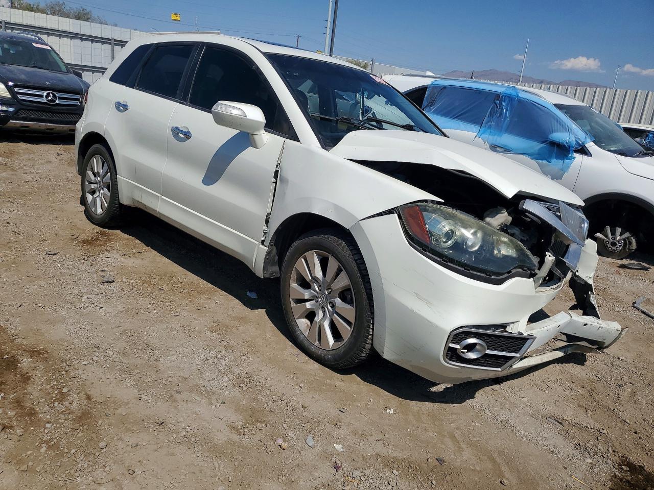 2011 Acura Rdx White vin: 5J8TB2H22BA002064