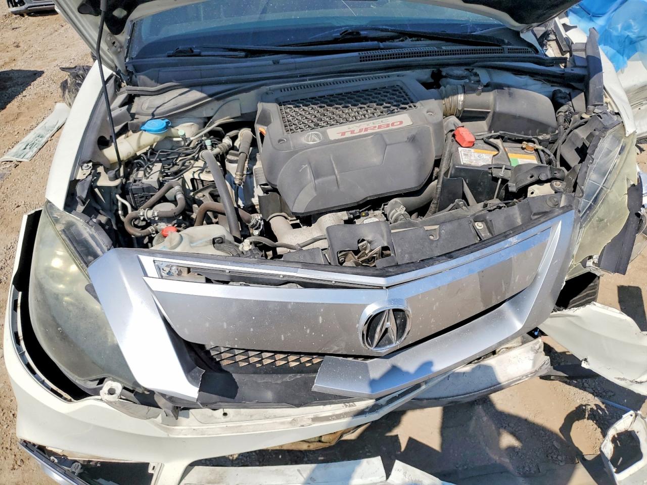 2011 Acura Rdx White vin: 5J8TB2H22BA002064