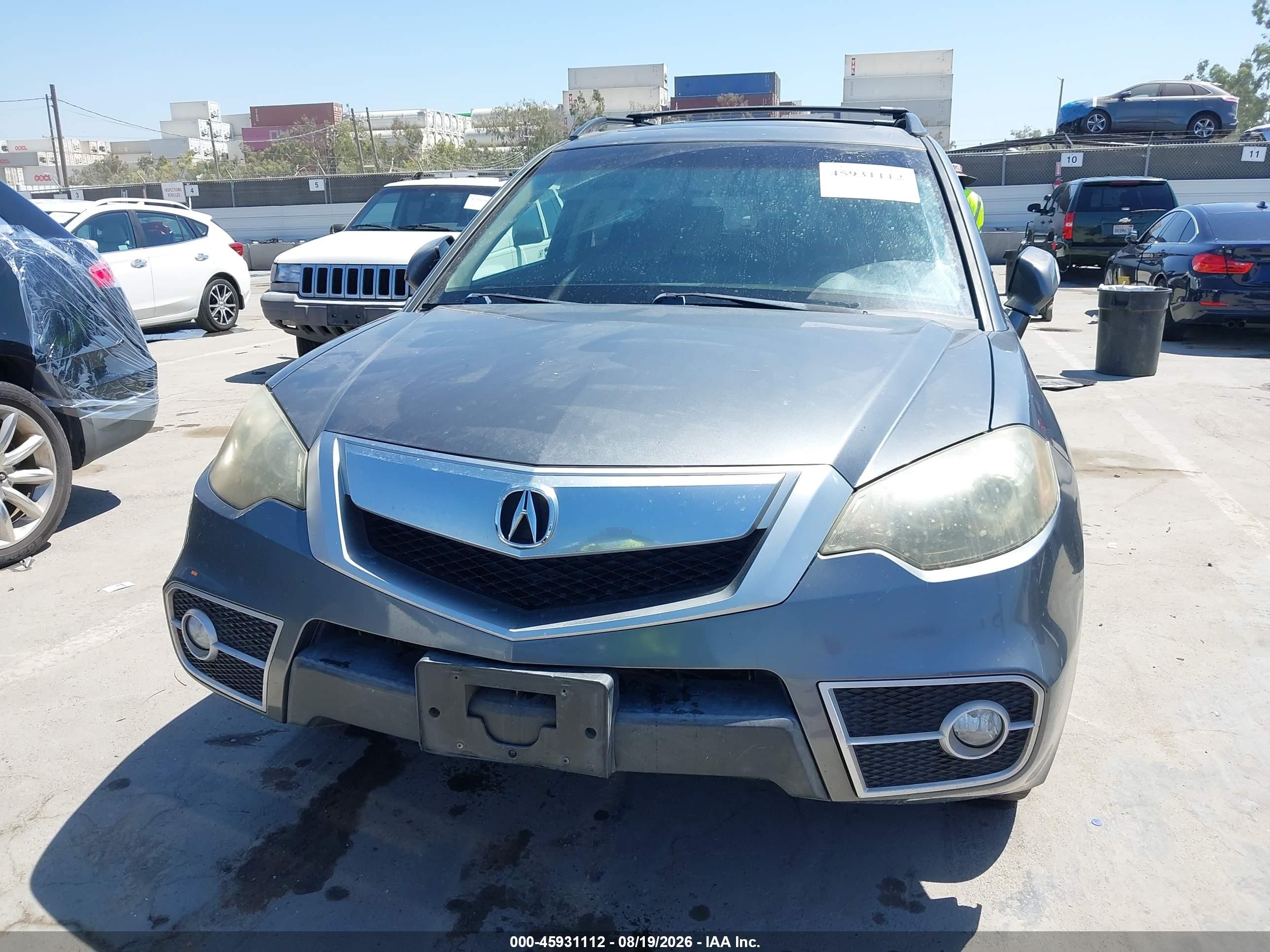 2012 Acura Rdx   Серый vin: 5J8TB2H22CA003278