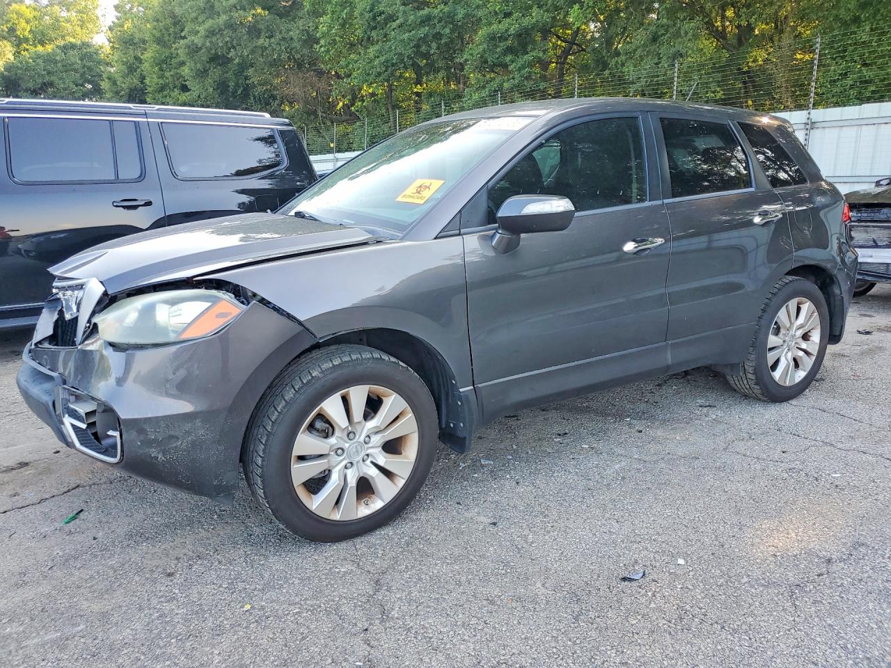 2010 Acura Rdx Gray vin: 5J8TB2H23AA004985