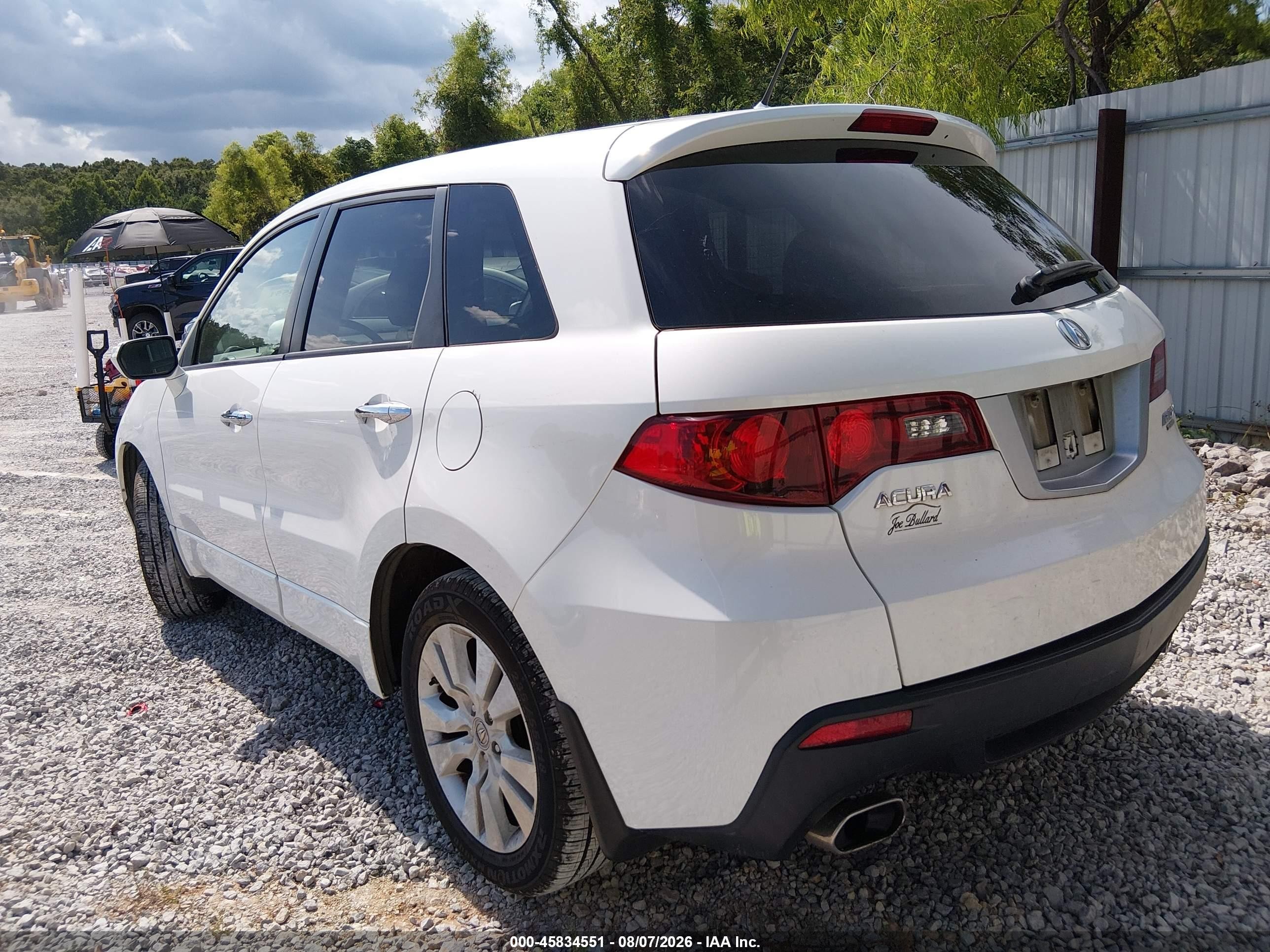 2012 Acura Rdx   White vin: 5J8TB2H24CA000690