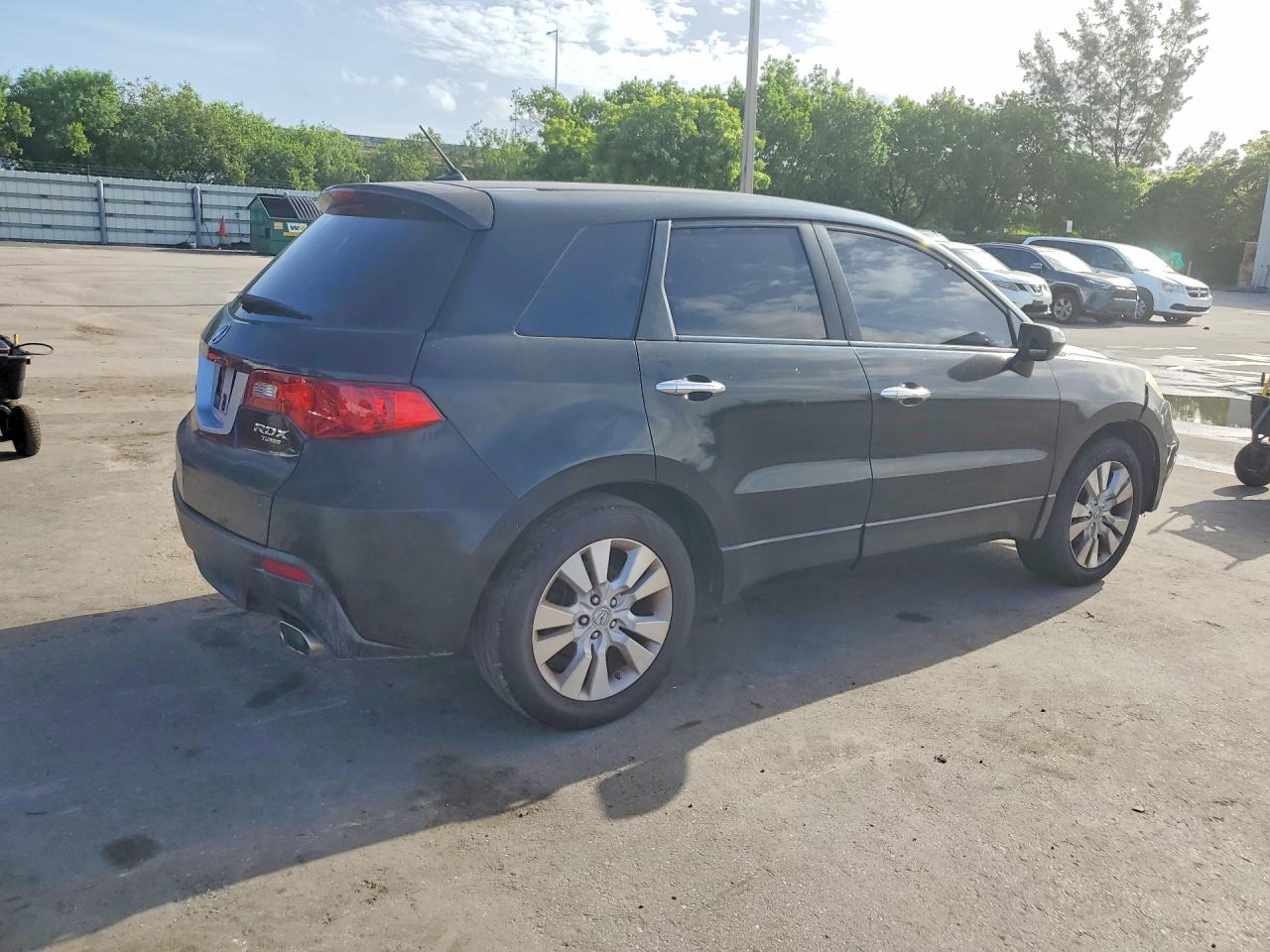 2010 Acura Rdx Black vin: 5J8TB2H25AA002753