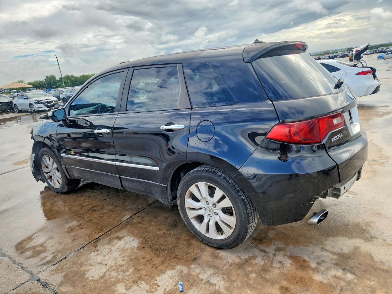 2010 Acura Rdx Black vin: 5J8TB2H25AA003644