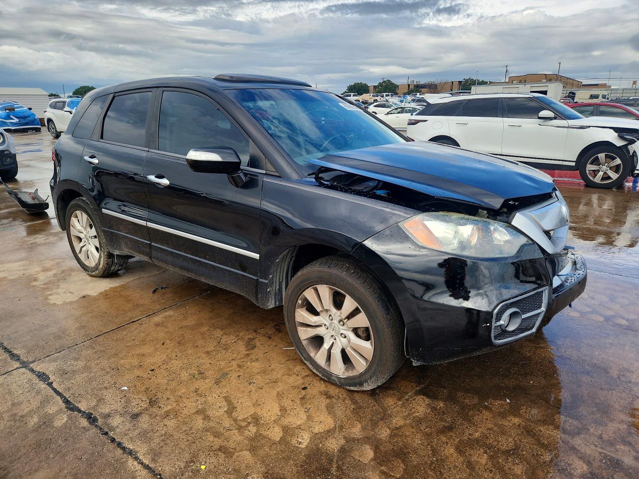 2010 Acura Rdx Black vin: 5J8TB2H25AA003644