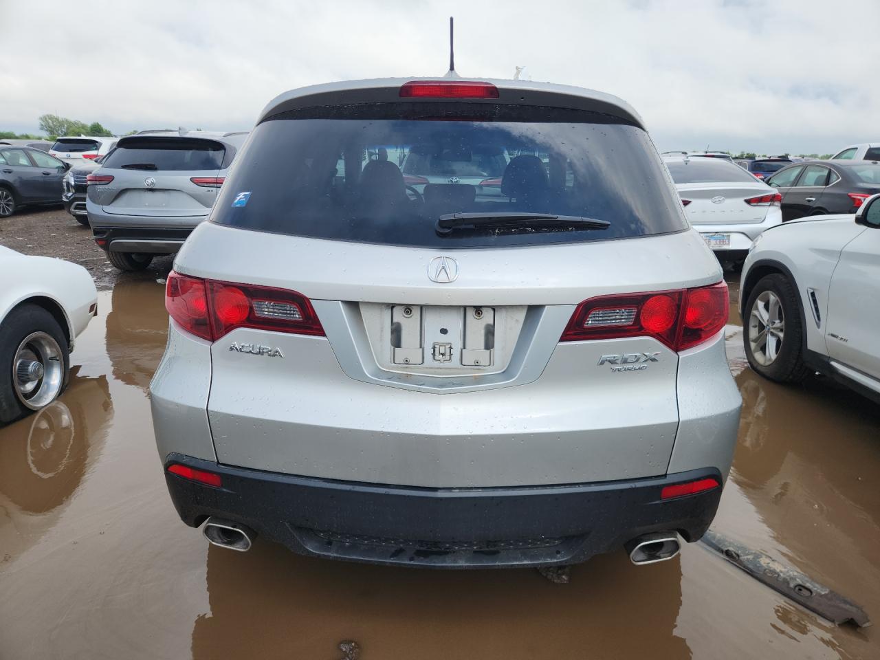 2011 Acura Rdx Silver vin: 5J8TB2H25BA001359