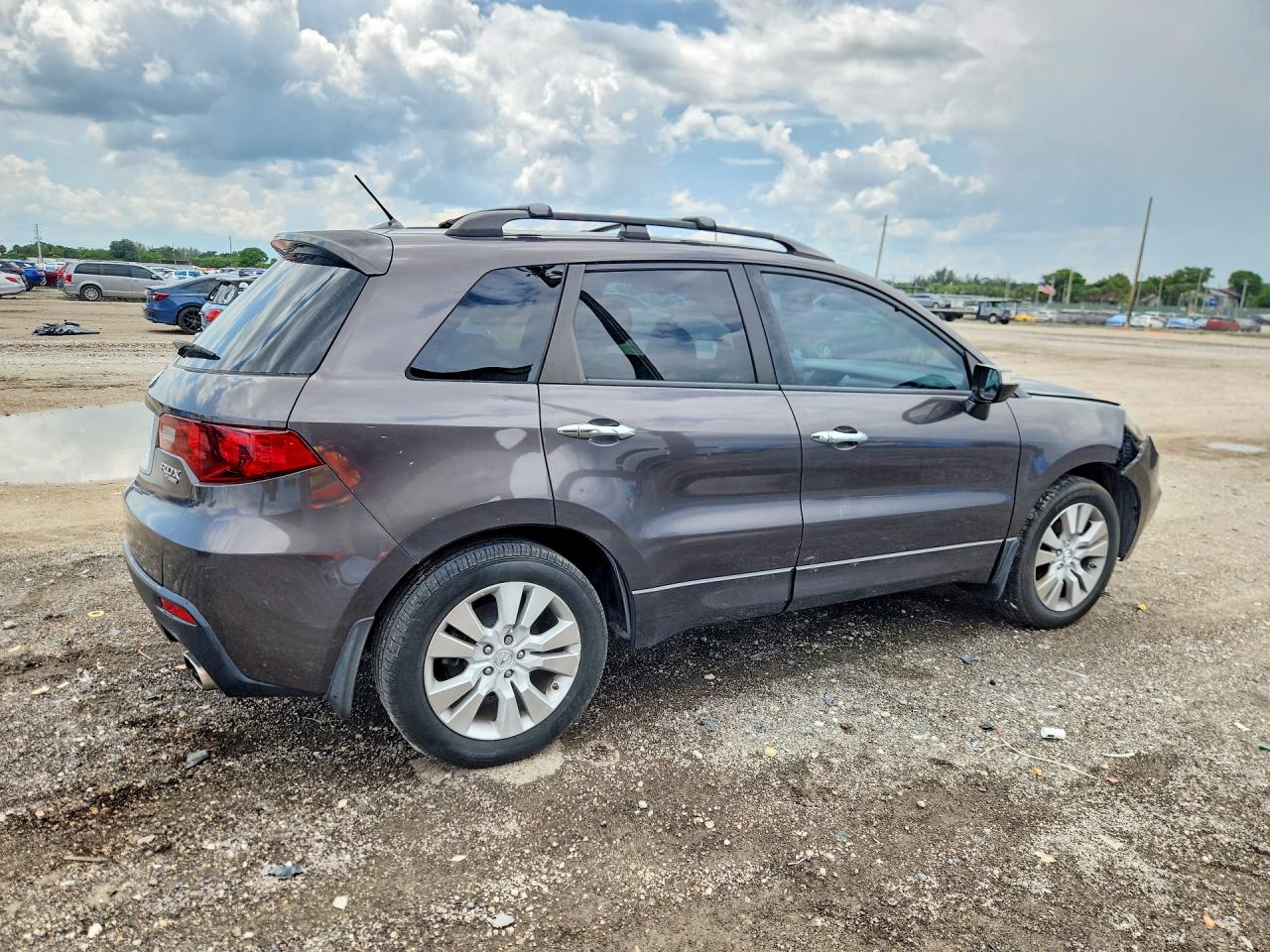2010 Acura Rdx Gray vin: 5J8TB2H26AA004558