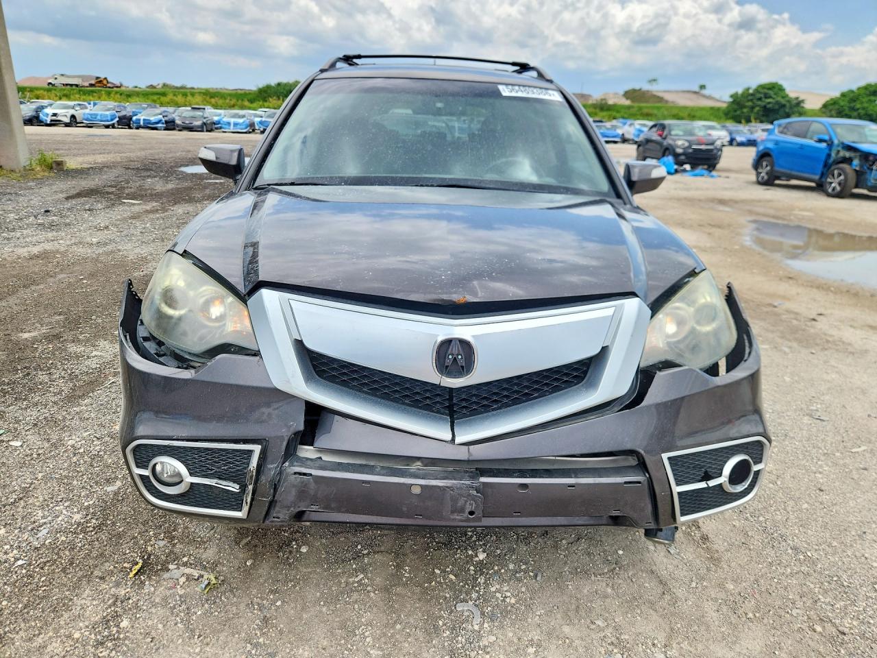 2010 Acura Rdx Gray vin: 5J8TB2H26AA004558