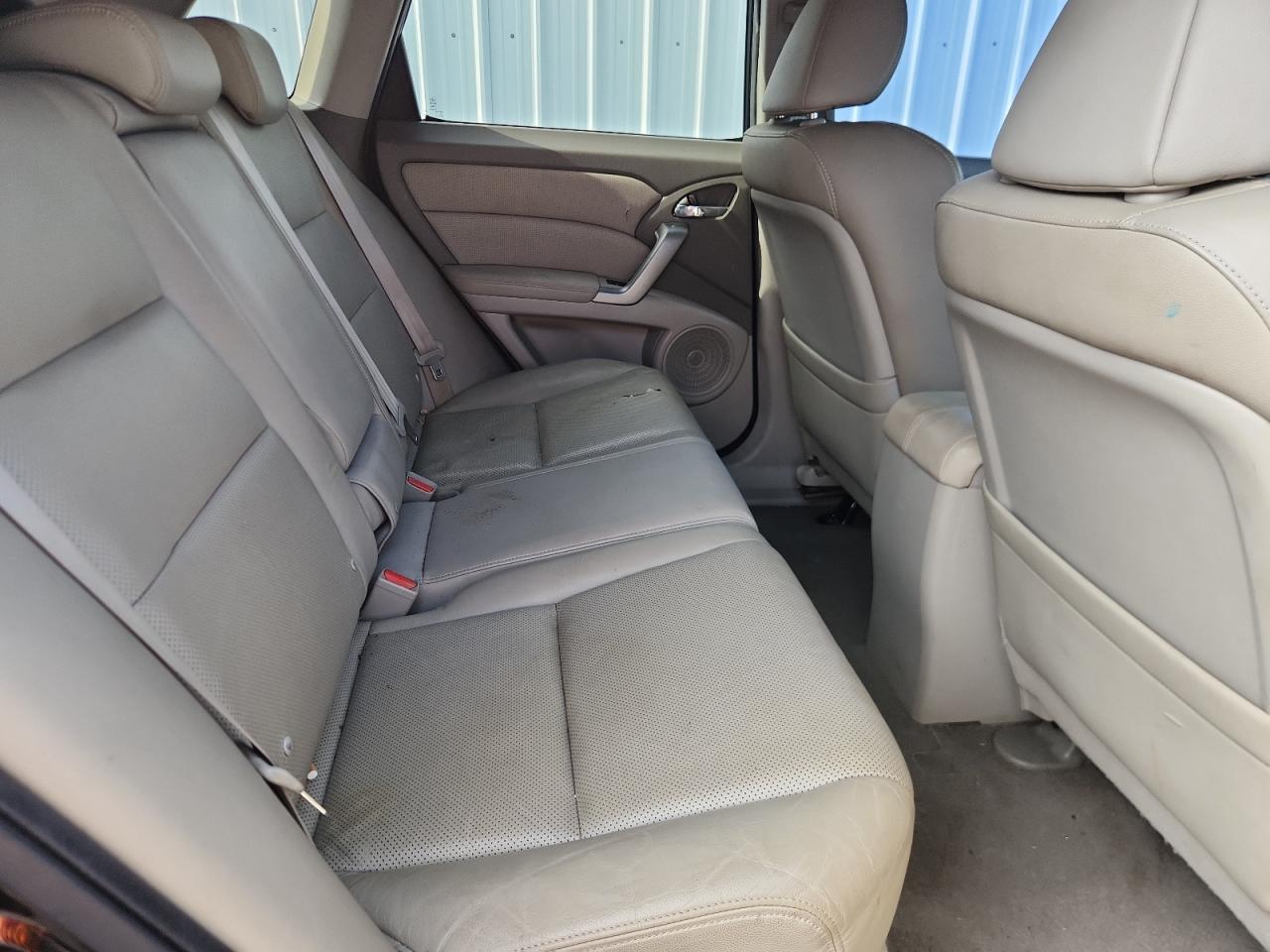 2011 Acura Rdx Black vin: 5J8TB2H26BA005789 Damage: Left Rear Seat, Cut, 4 To 5 Inches
