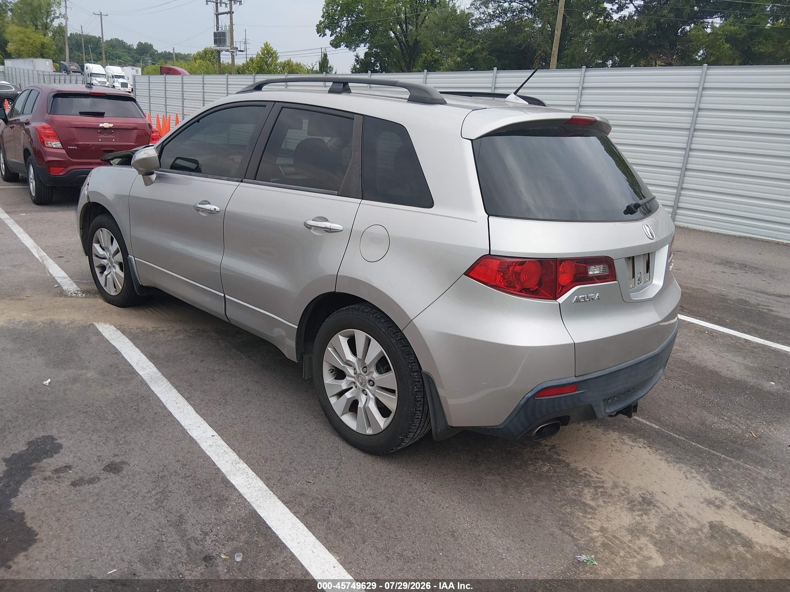 2011 Acura Rdx   Gray vin: 5J8TB2H26BA005839