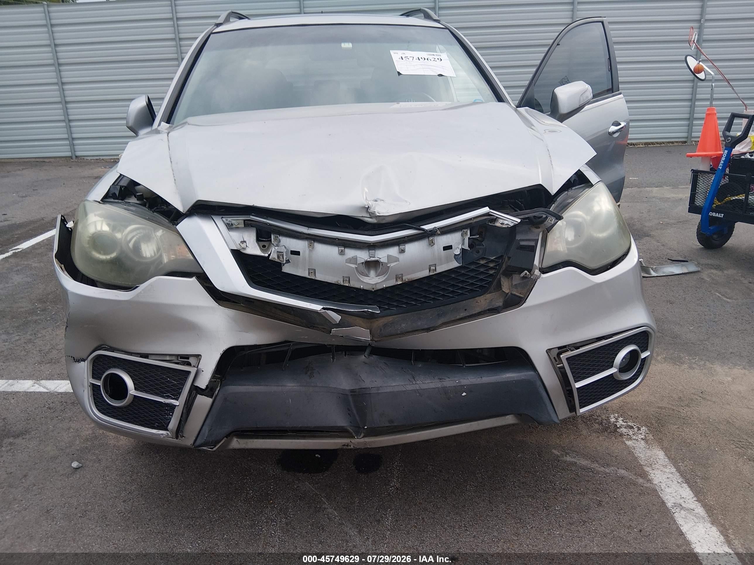 2011 Acura Rdx   Gray vin: 5J8TB2H26BA005839