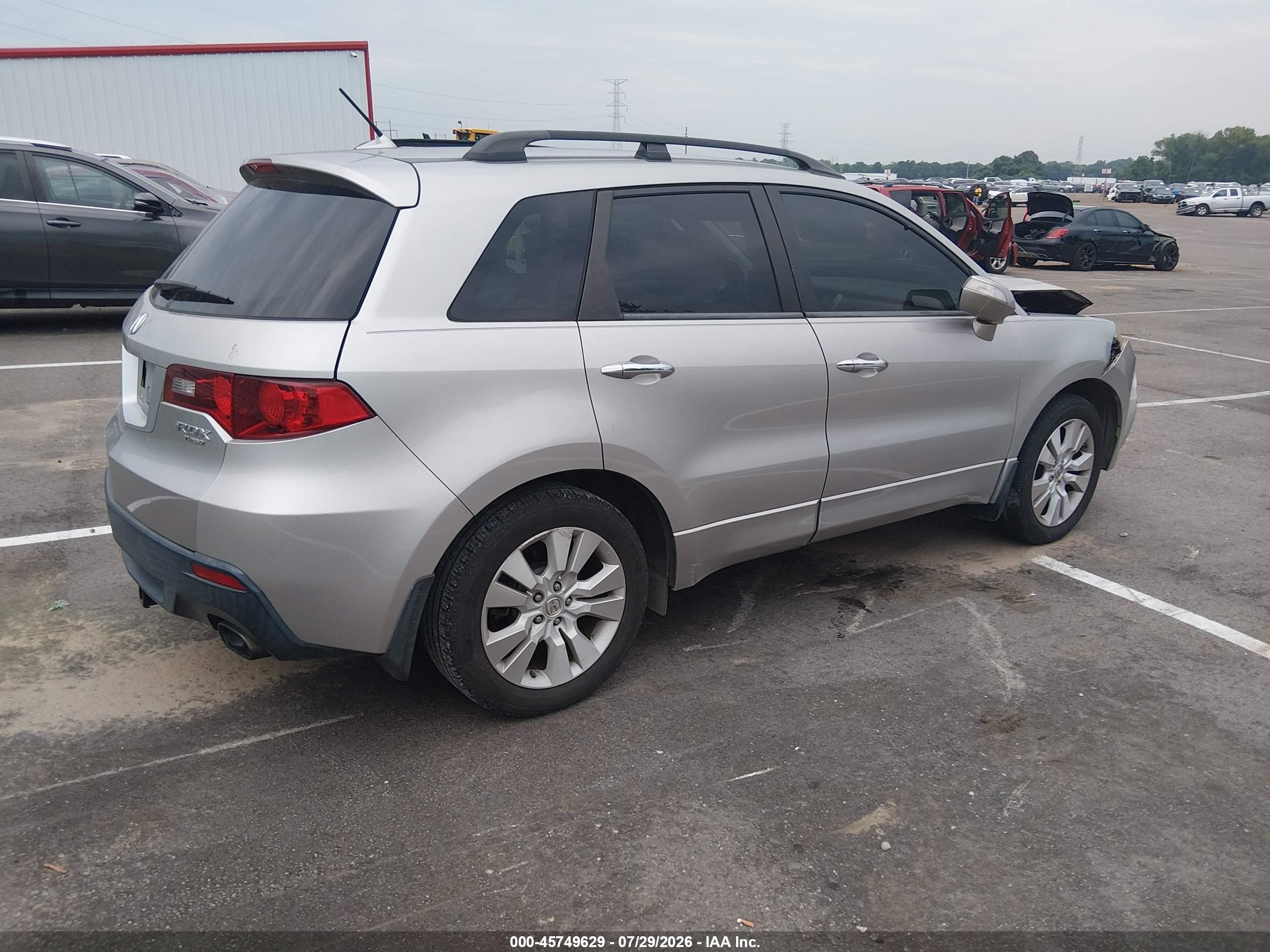 2011 Acura Rdx   Gray vin: 5J8TB2H26BA005839