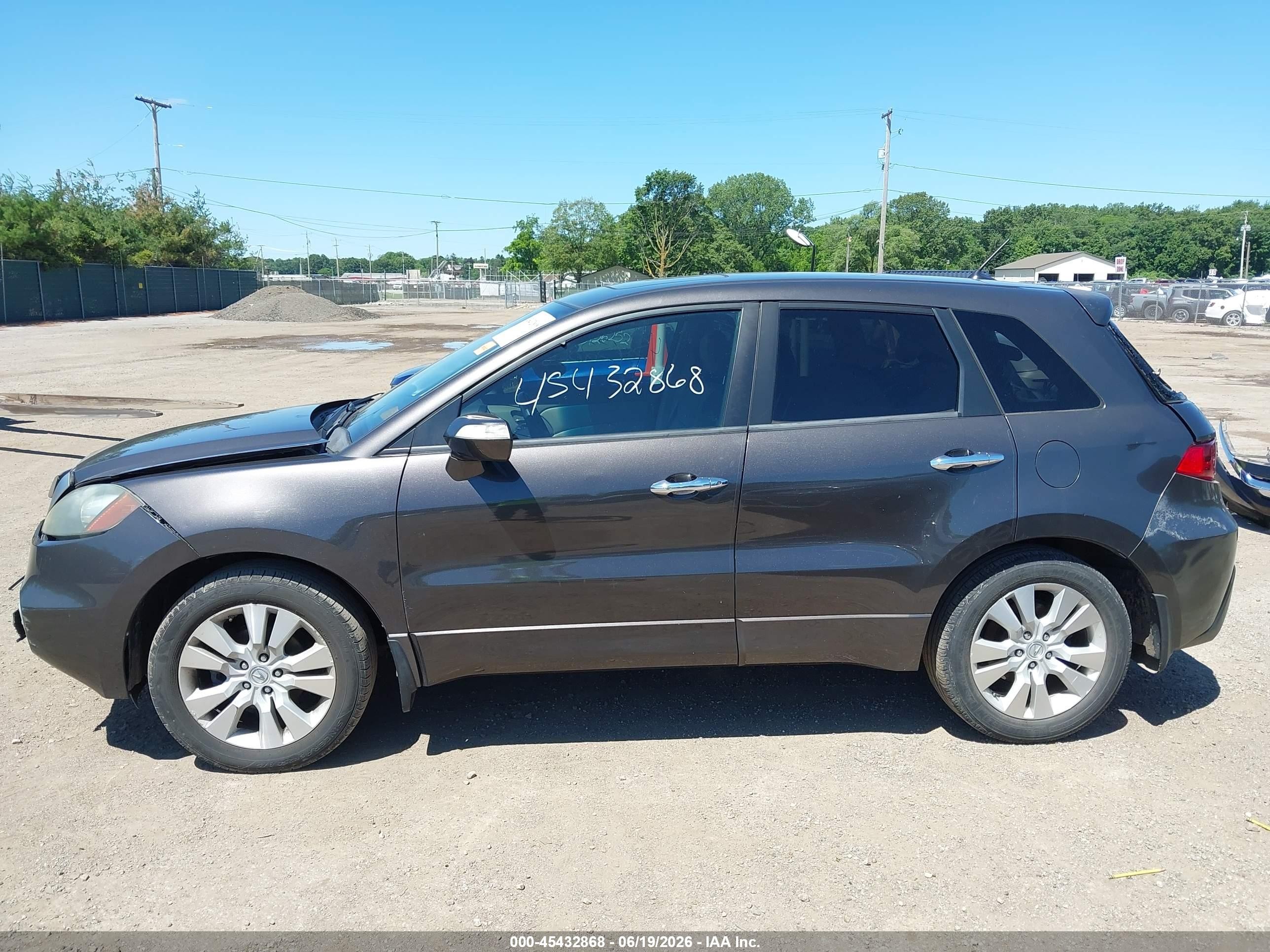 2011 Acura Rdx   Gray vin: 5J8TB2H27BA001475