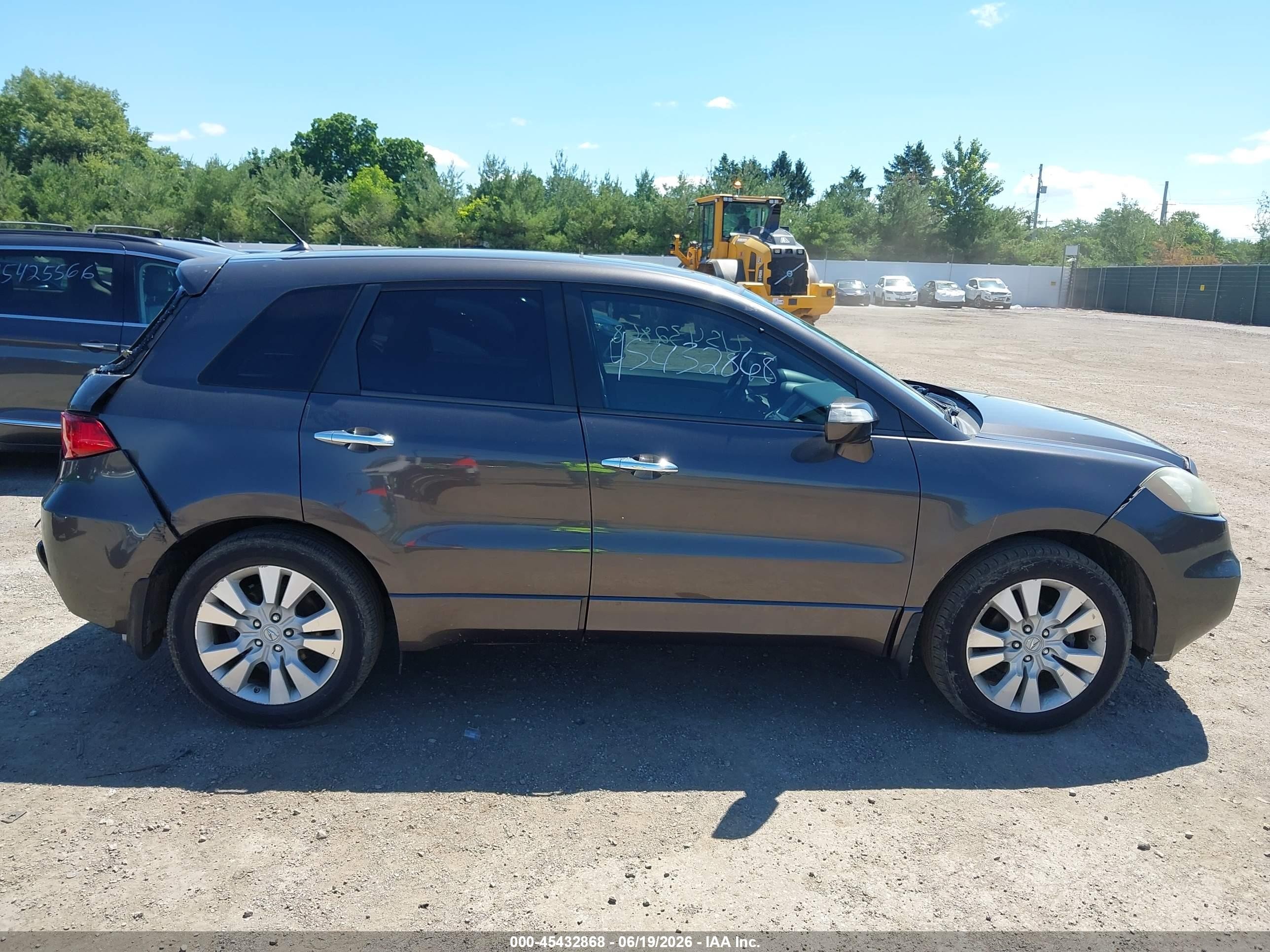 2011 Acura Rdx   Gray vin: 5J8TB2H27BA001475