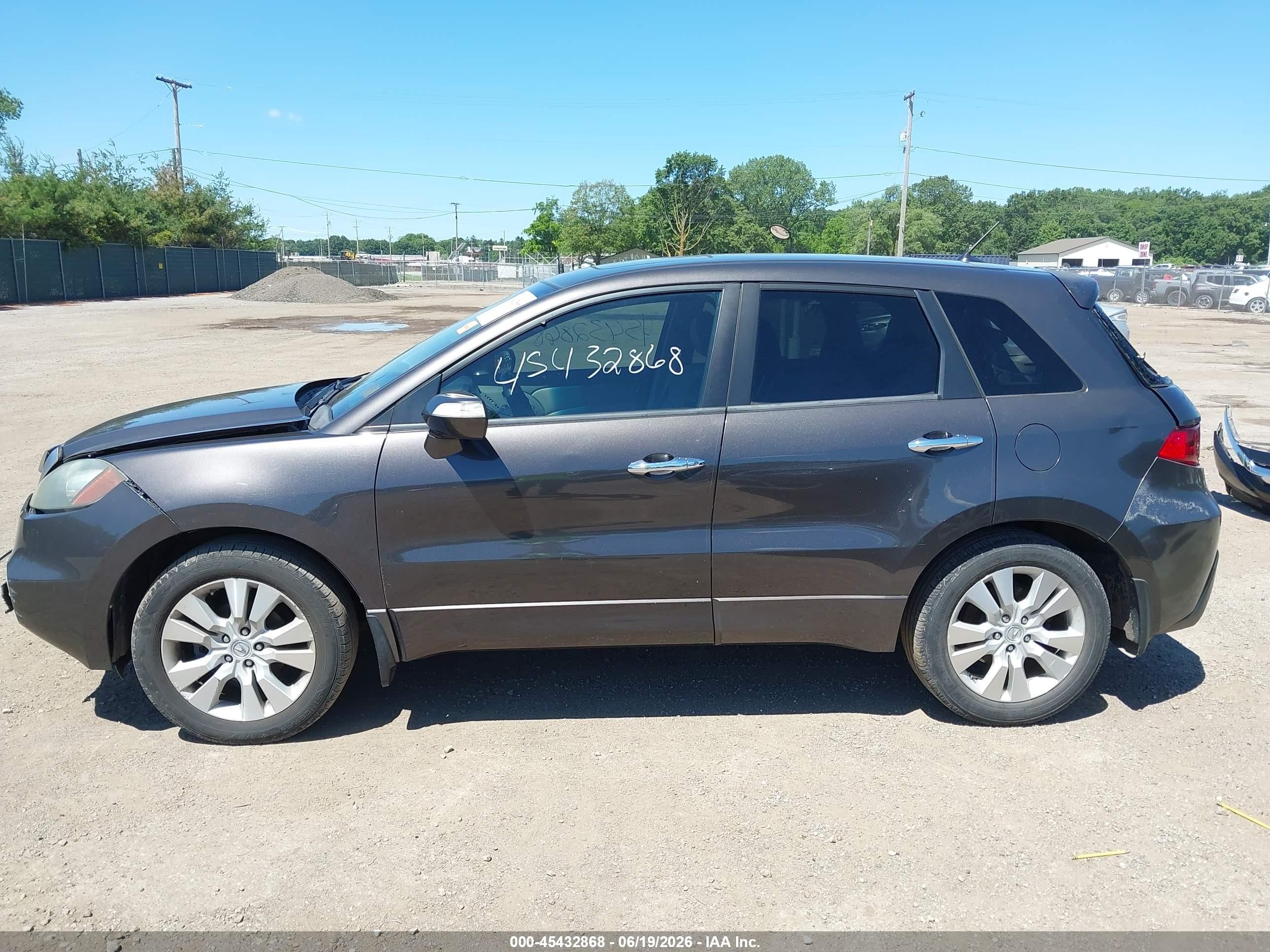 2011 Acura Rdx   Gray vin: 5J8TB2H27BA001475