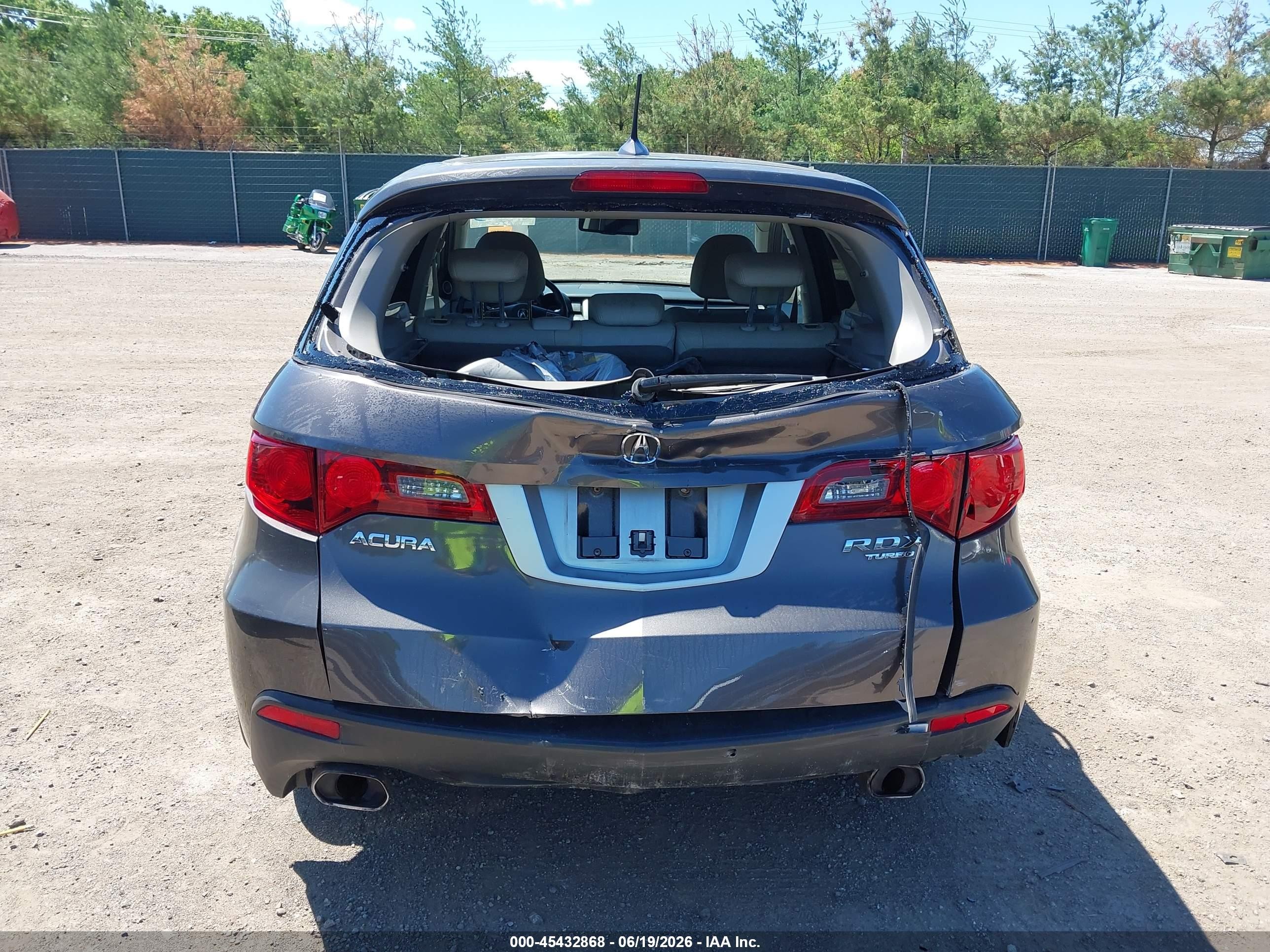 2011 Acura Rdx   Gray vin: 5J8TB2H27BA001475