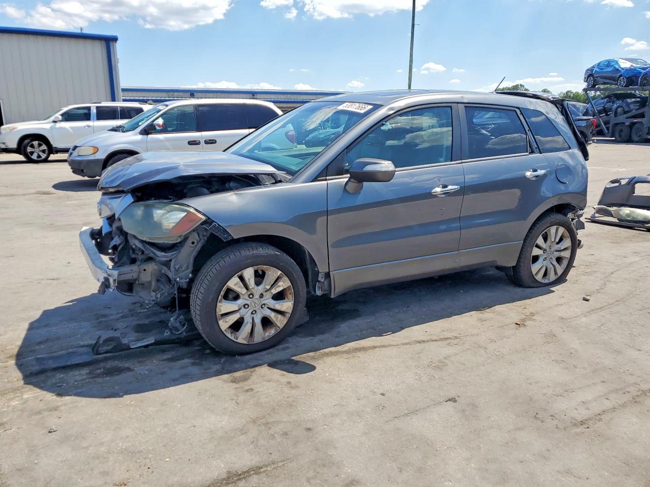 2011 Acura Rdx Gray vin: 5J8TB2H27BA002643