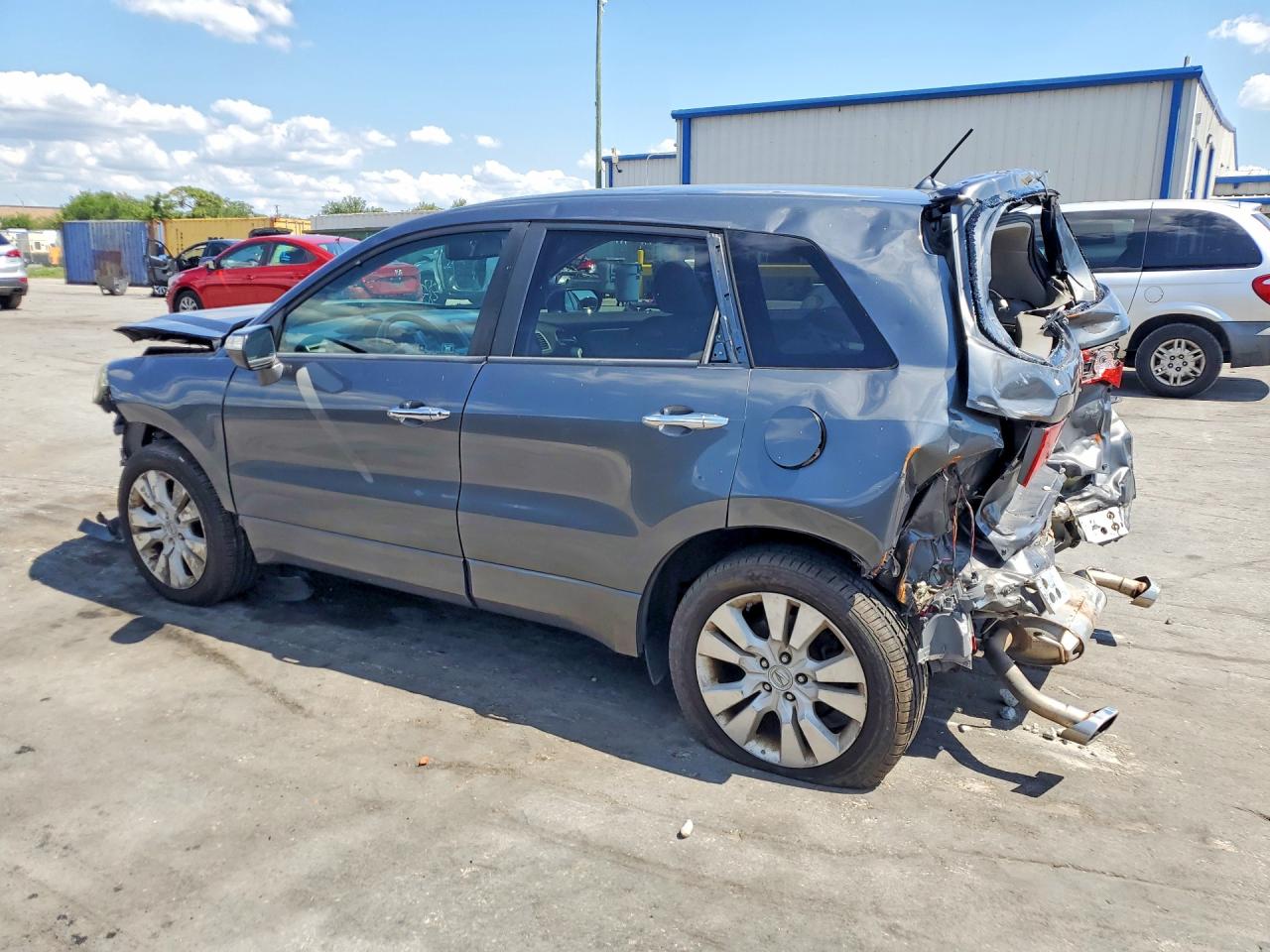 2011 Acura Rdx Gray vin: 5J8TB2H27BA002643