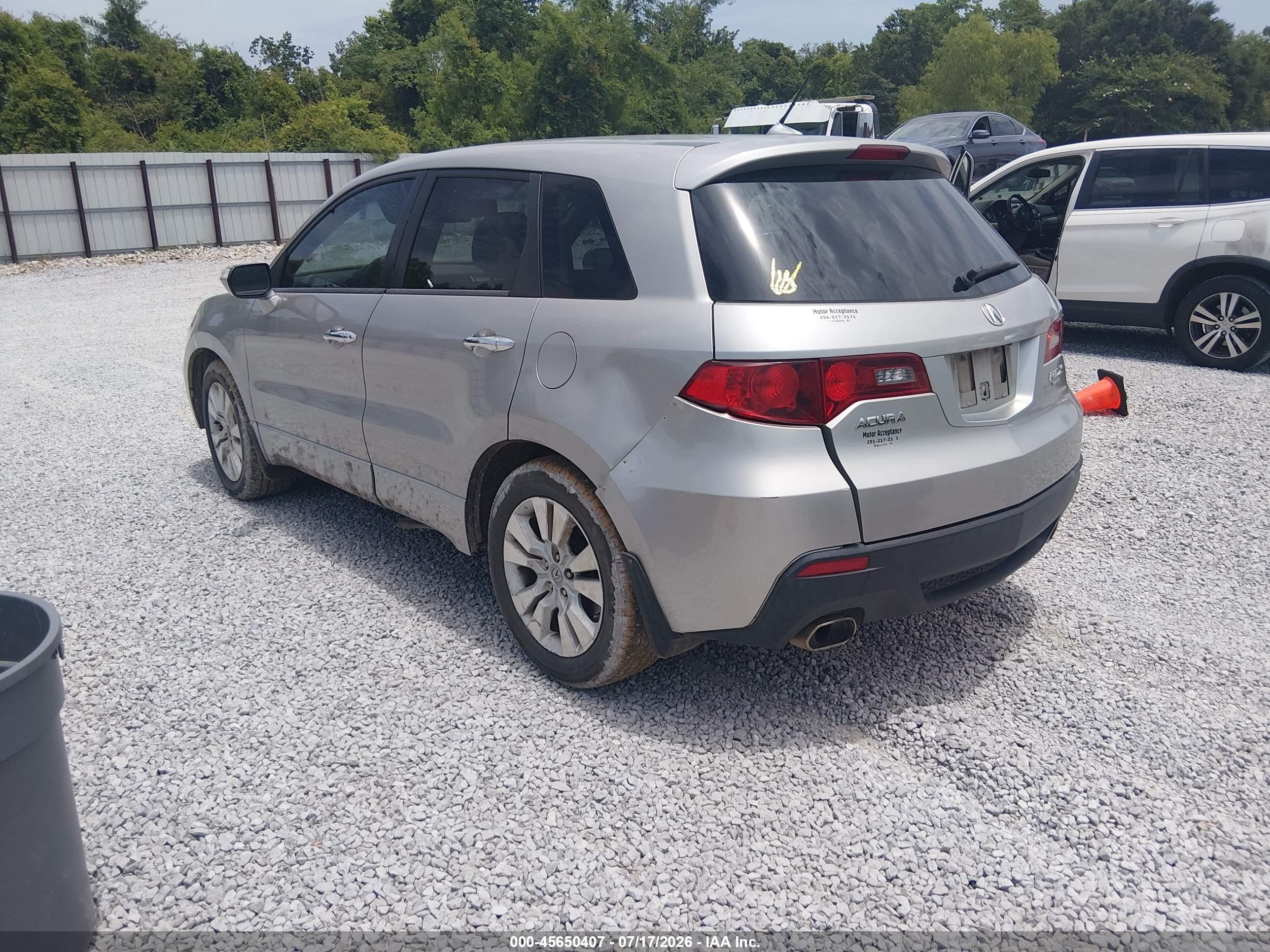2010 Acura Rdx Silver vin: 5J8TB2H28AA001144