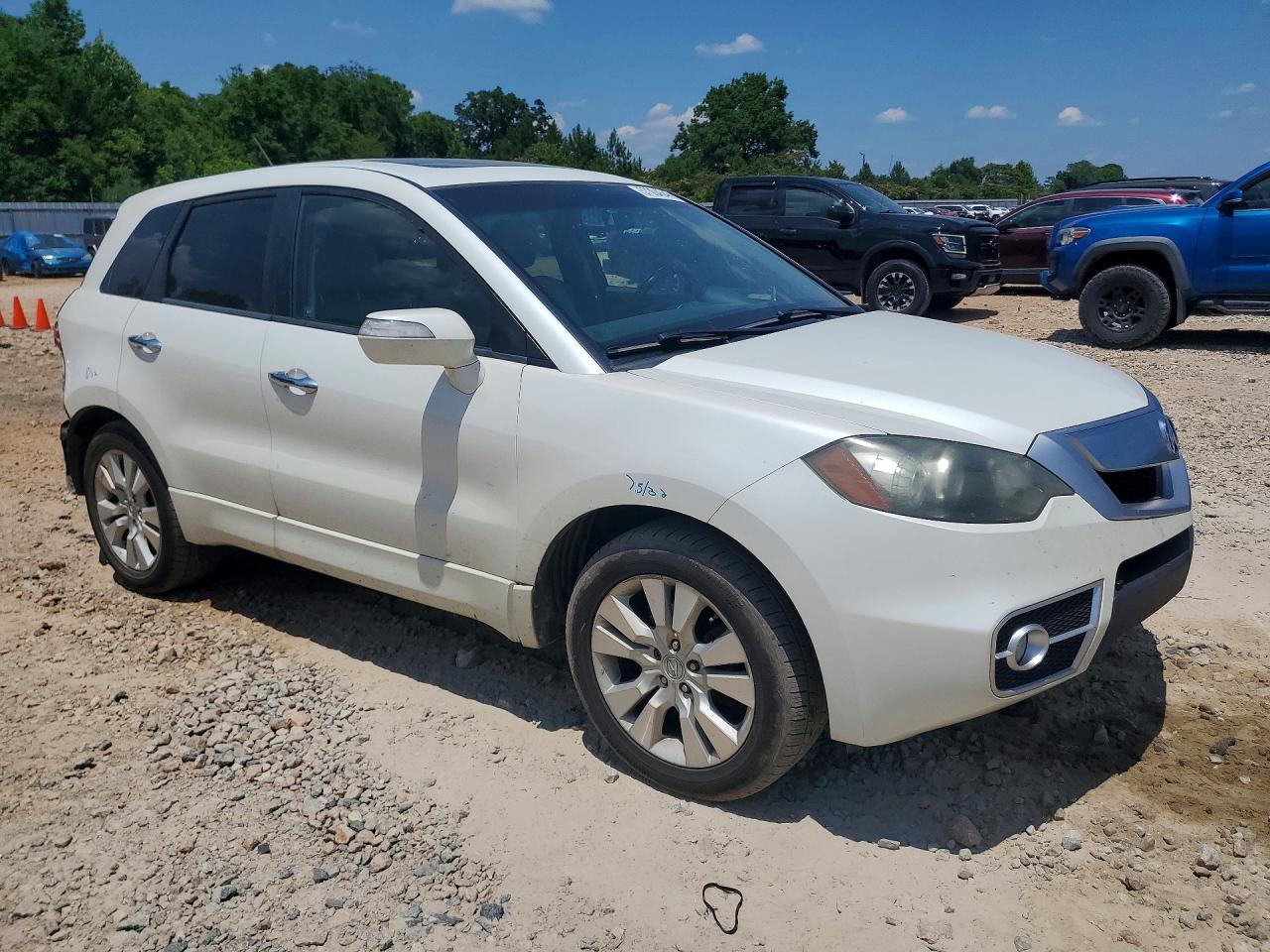 2011 Acura Rdx White vin: 5J8TB2H28BA002750