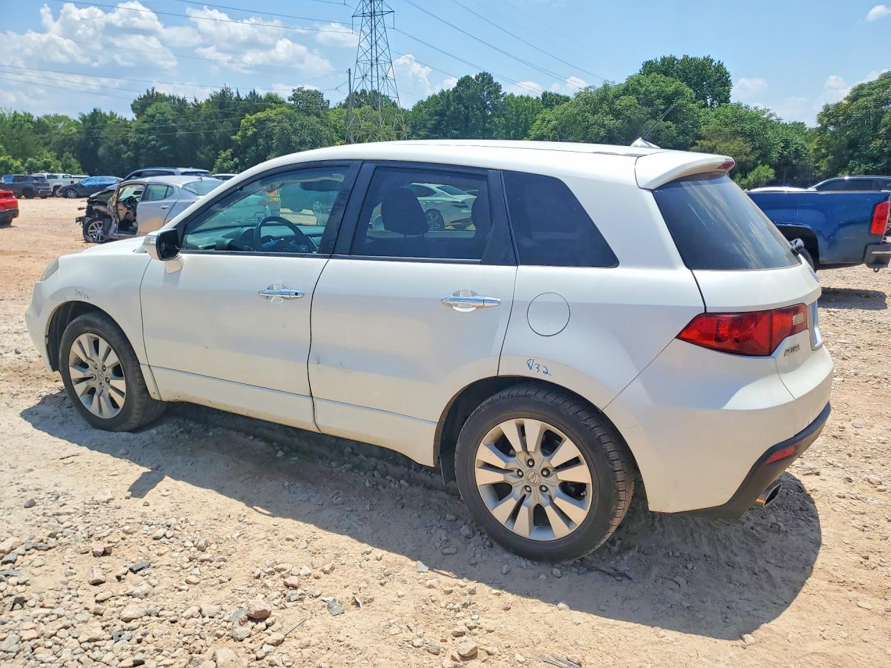 2011 Acura Rdx White vin: 5J8TB2H28BA002750