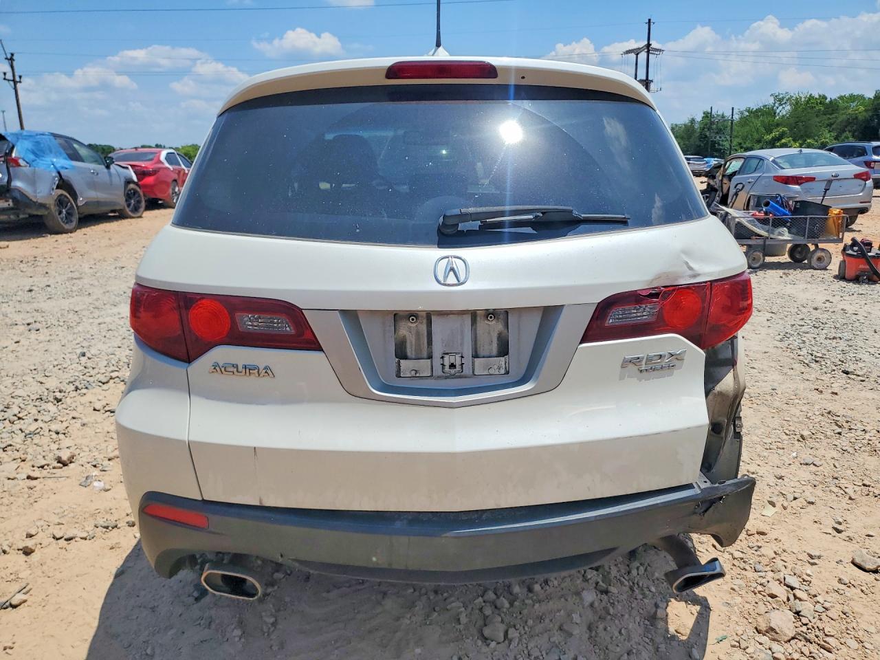 2011 Acura Rdx White vin: 5J8TB2H28BA002750