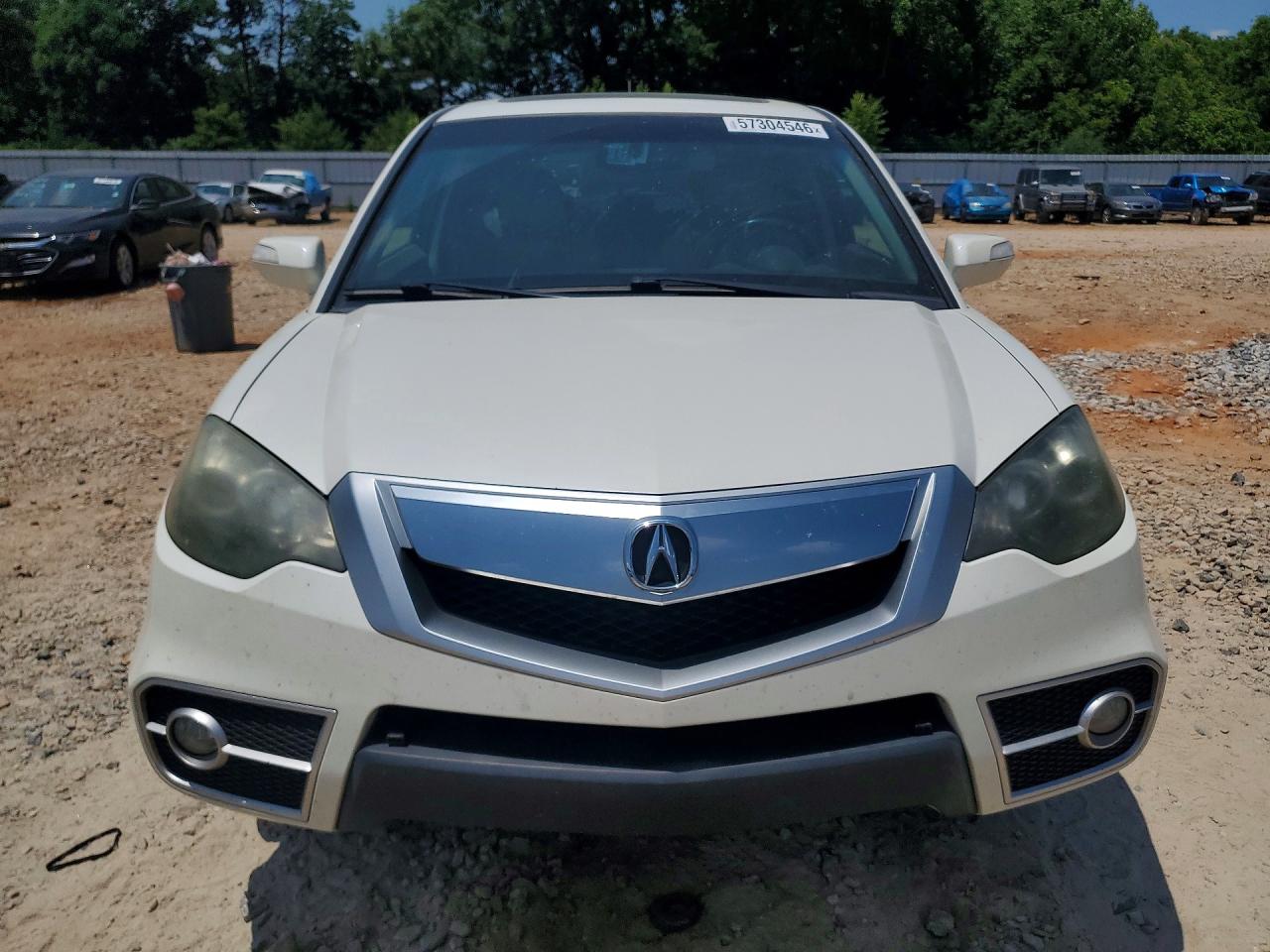 2011 Acura Rdx White vin: 5J8TB2H28BA002750