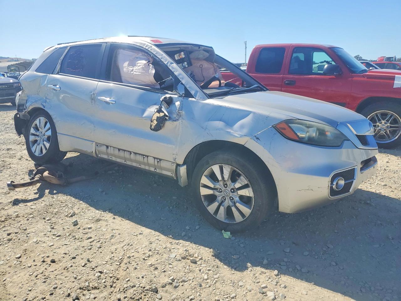 2011 Acura Rdx Silver vin: 5J8TB2H28BA003669