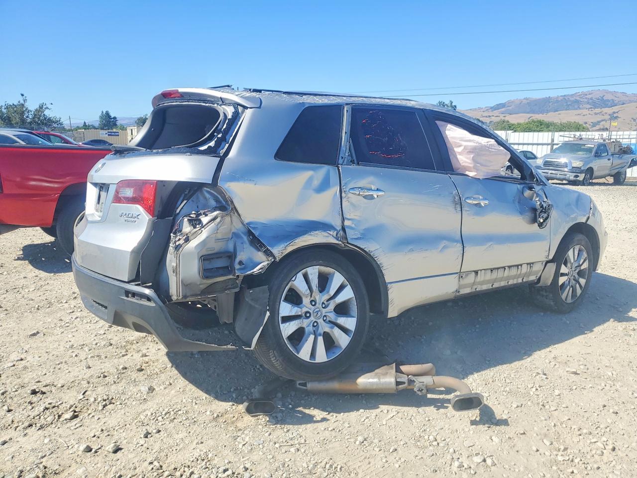 2011 Acura Rdx Silver vin: 5J8TB2H28BA003669
