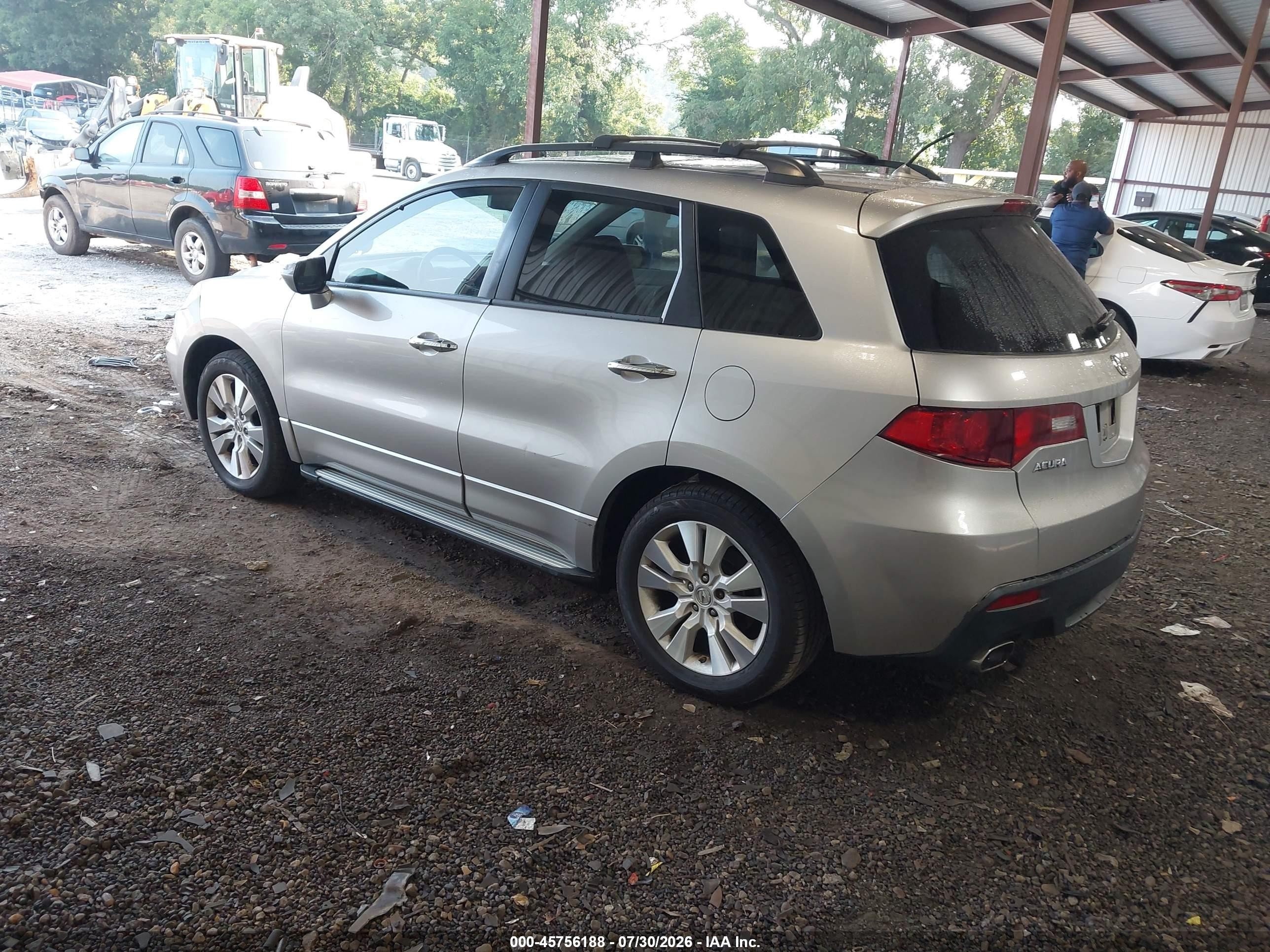 2011 Acura Rdx   Gray vin: 5J8TB2H29BA003485