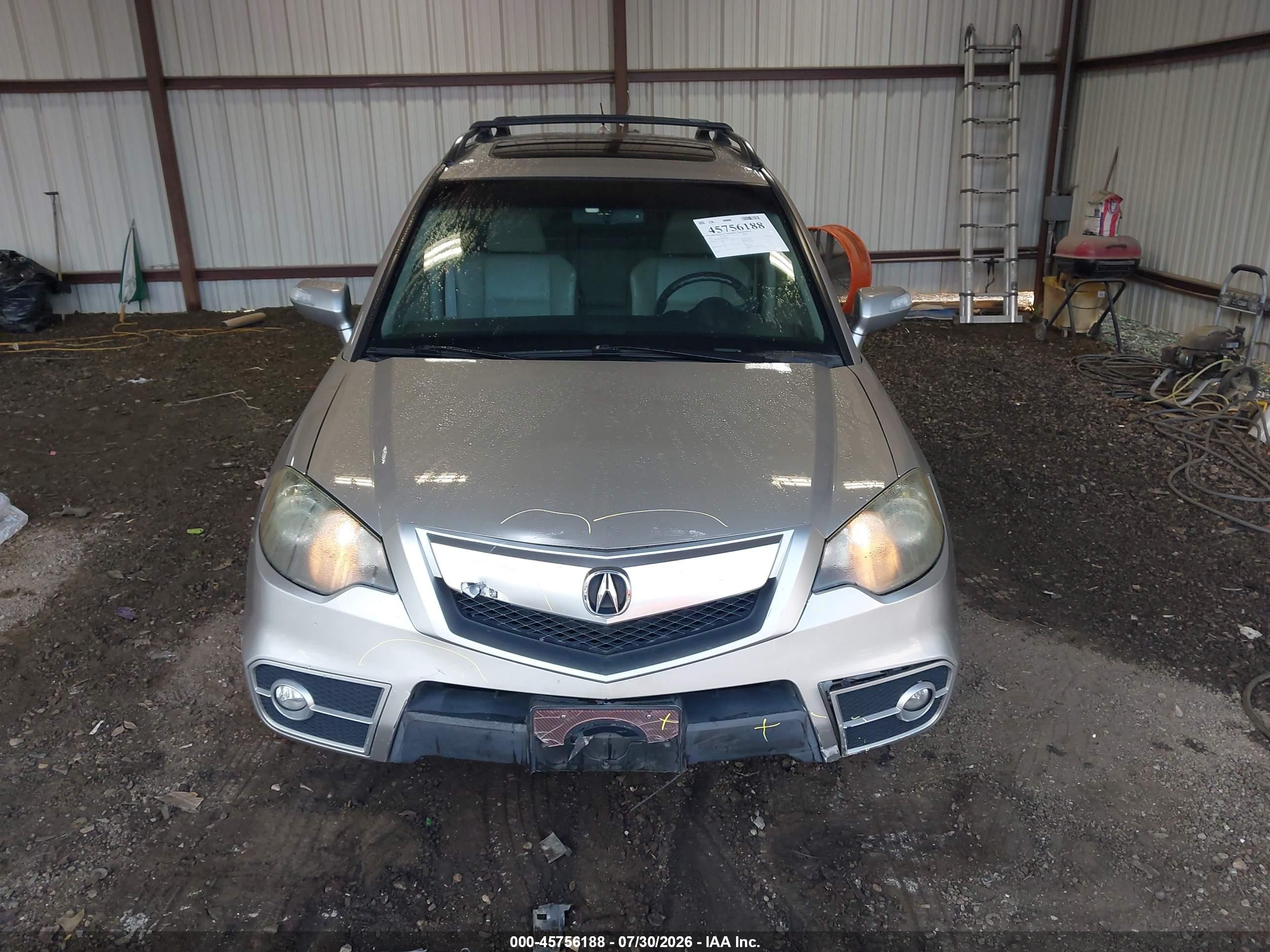 2011 Acura Rdx   Gray vin: 5J8TB2H29BA003485
