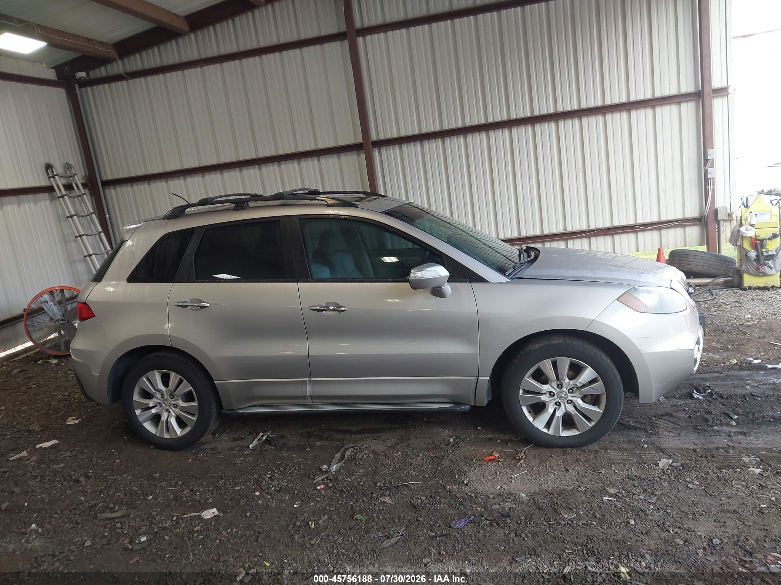 2011 Acura Rdx   Gray vin: 5J8TB2H29BA003485