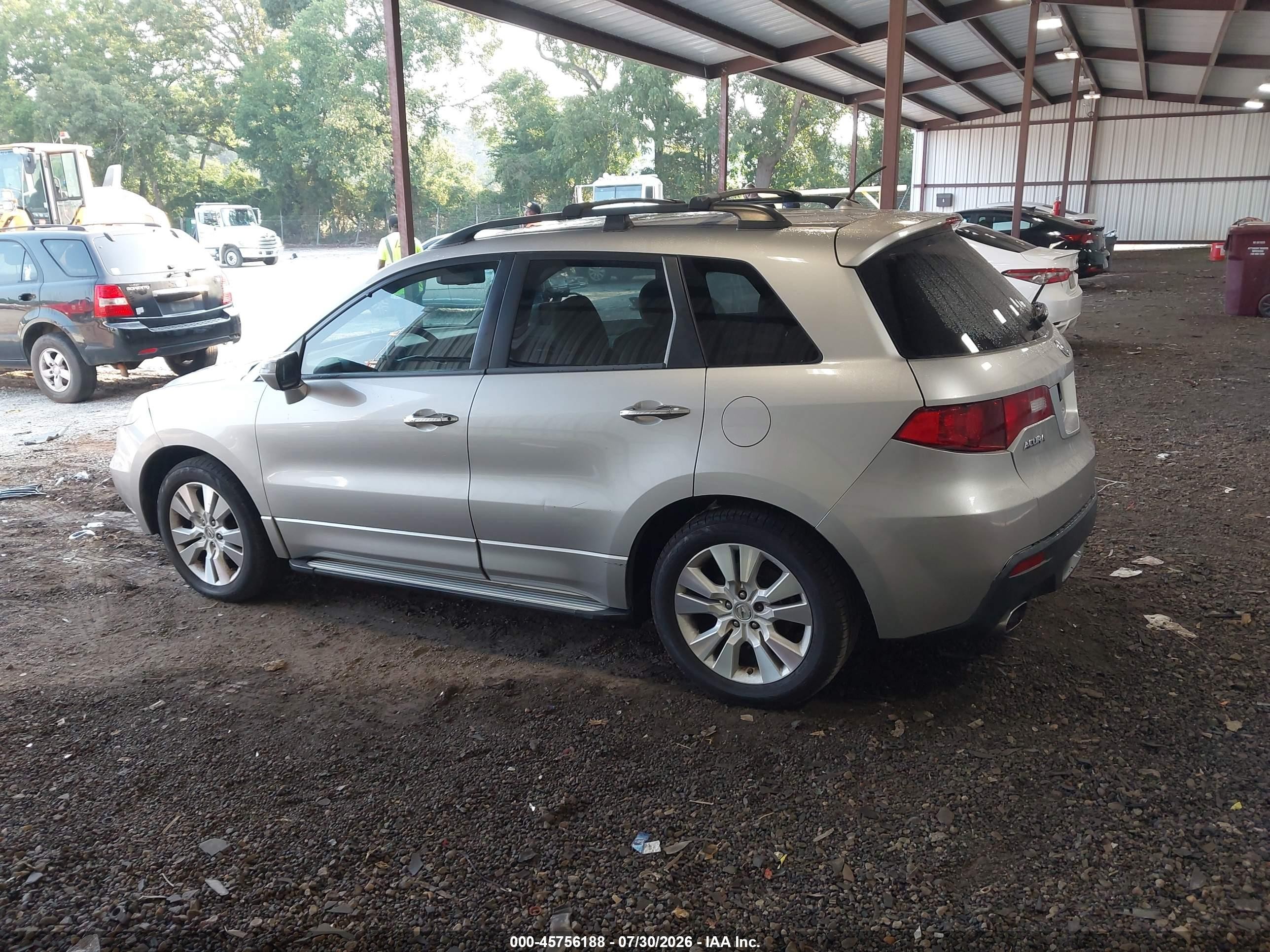 2011 Acura Rdx   Gray vin: 5J8TB2H29BA003485