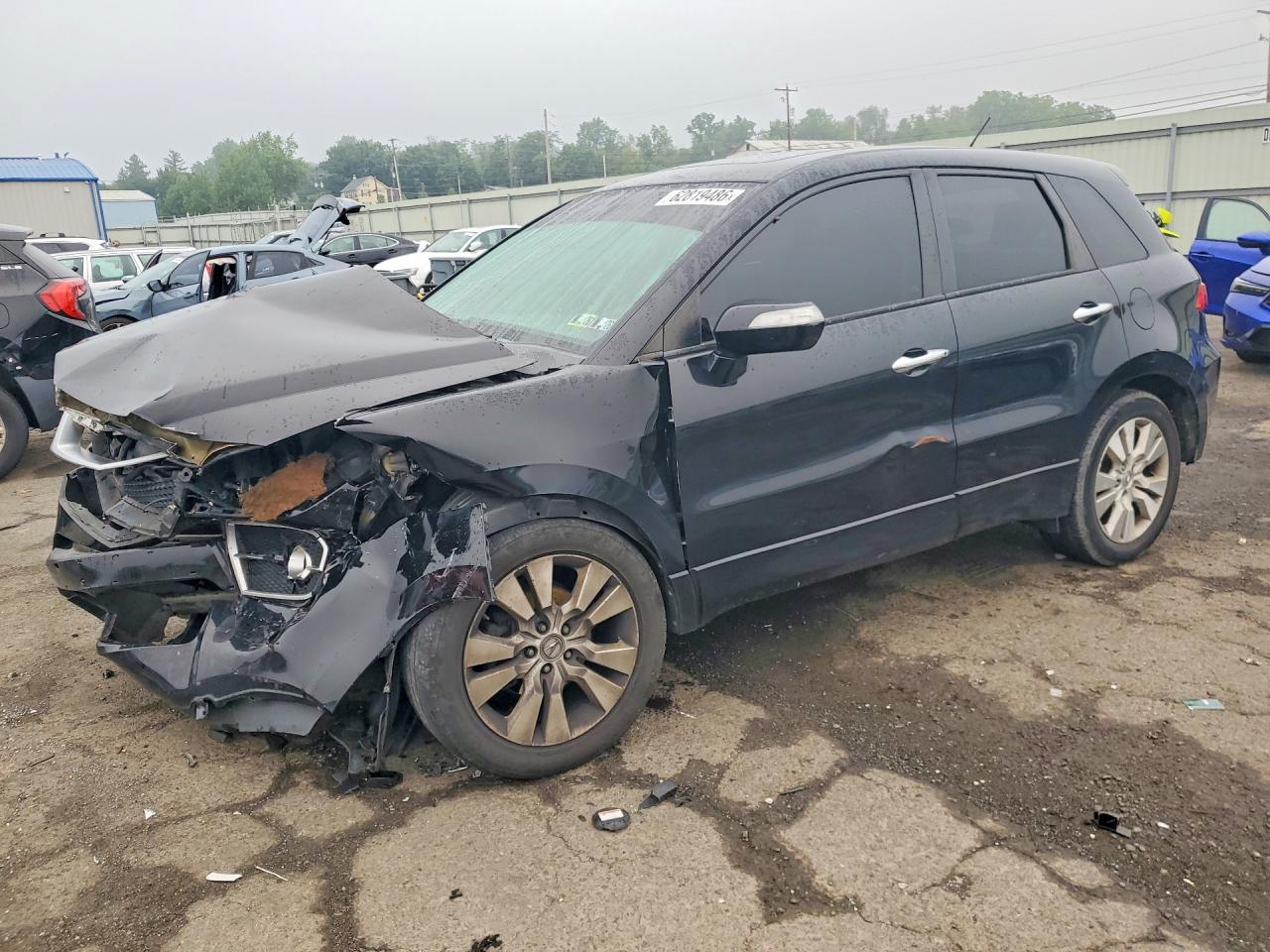 2012 Acura Rdx Black vin: 5J8TB2H29CA001978