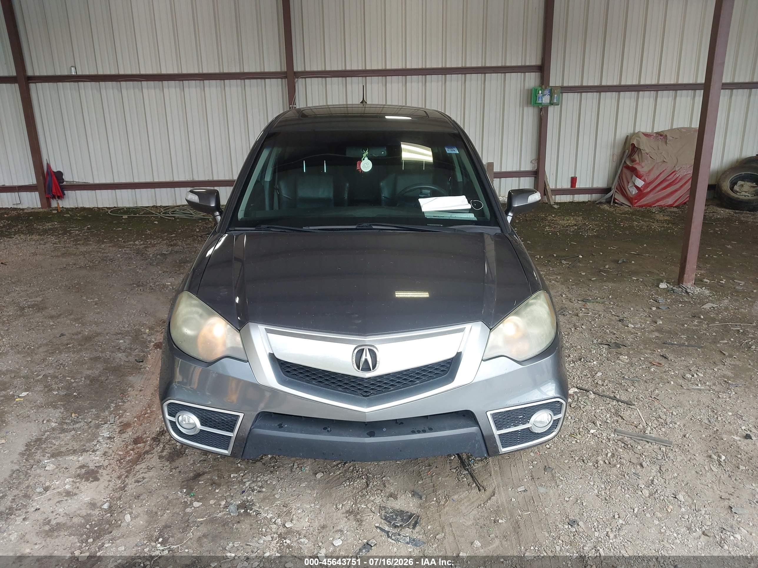 2011 Acura Rdx   Gray vin: 5J8TB2H2XBA001826